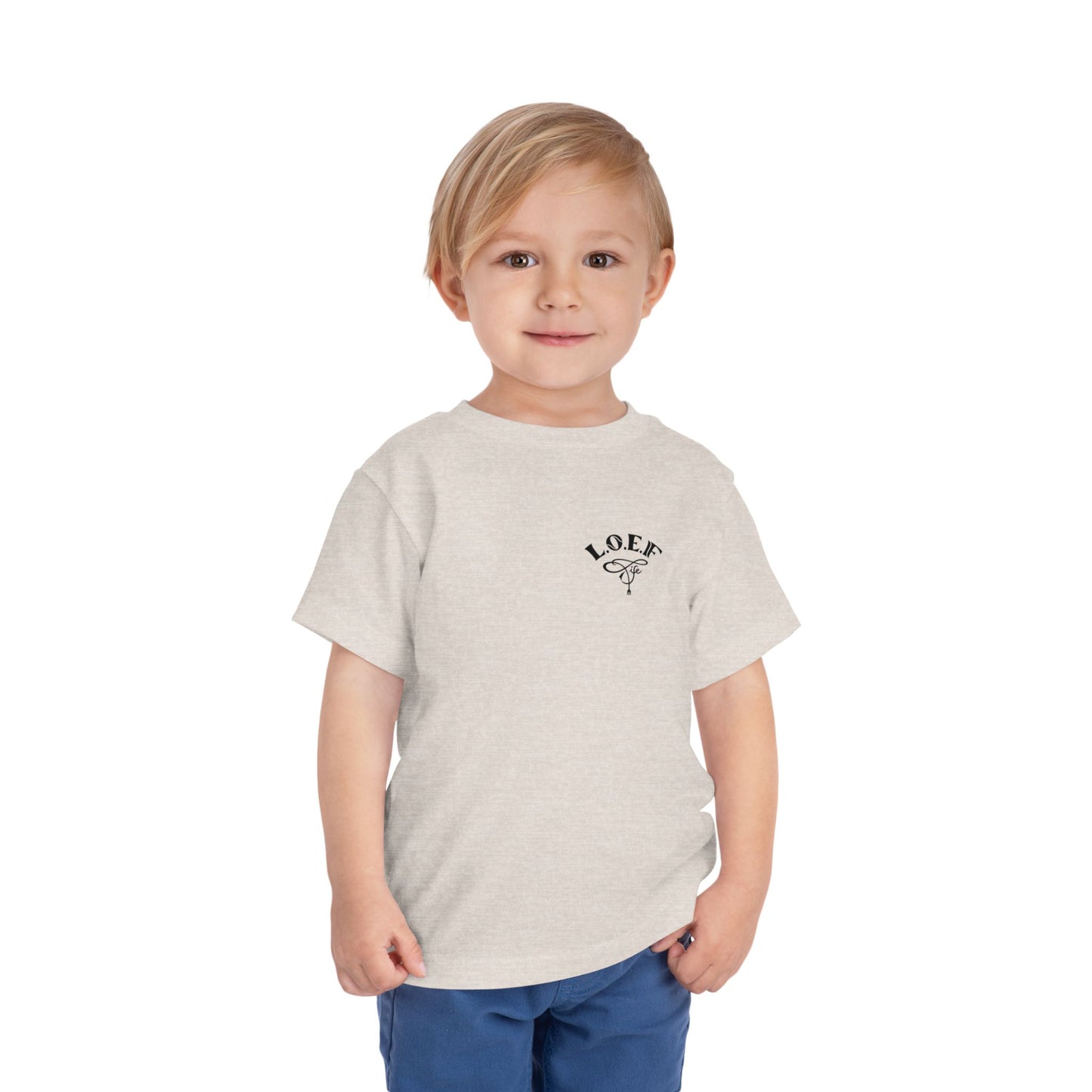 L.O.E.F Foodie 4Life Baby Short Sleeve Tee Shirt (Black)