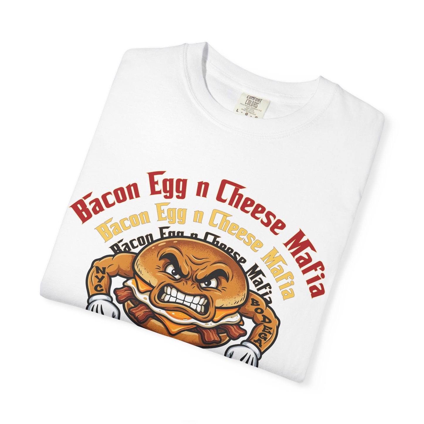 L.O.E.F Bacon Egg n Cheese Mafia Unisex Tee Shirt