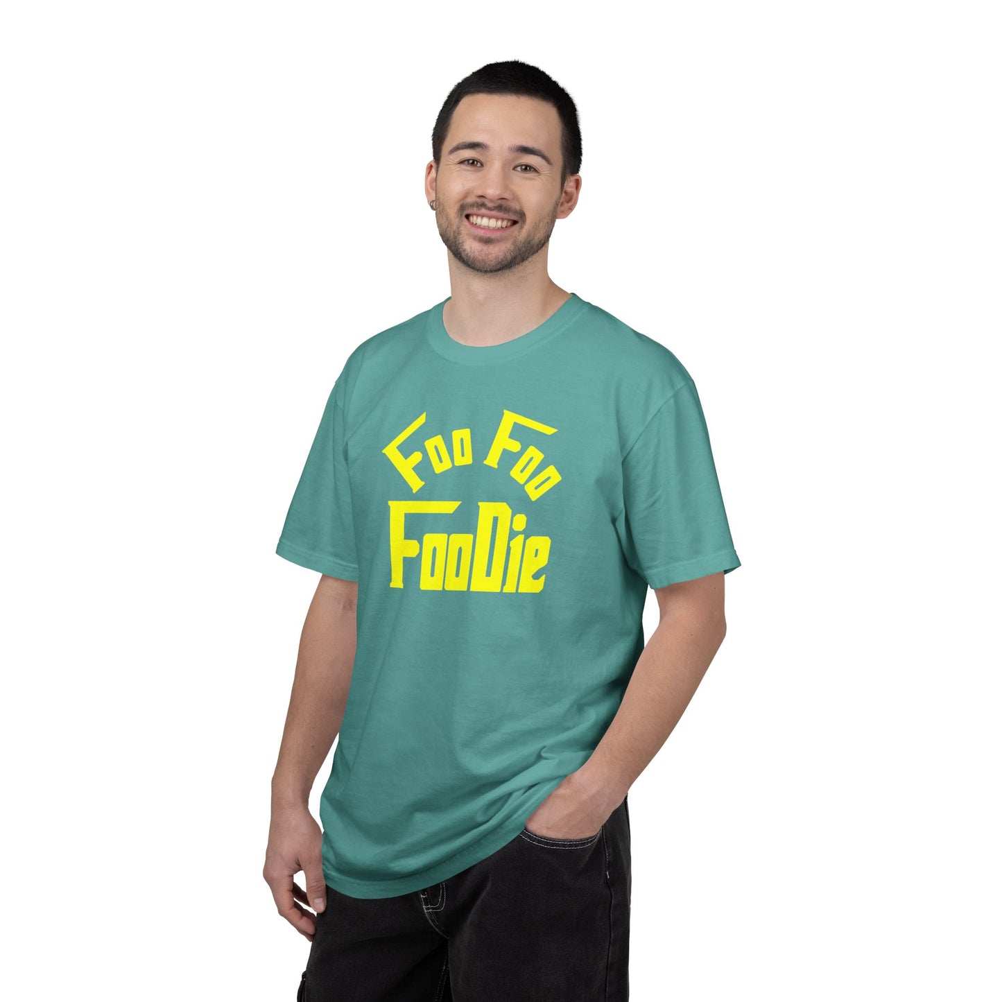 L.O.E.F FOO FOO FOODIE Unisex Tee shirt (Yellow)