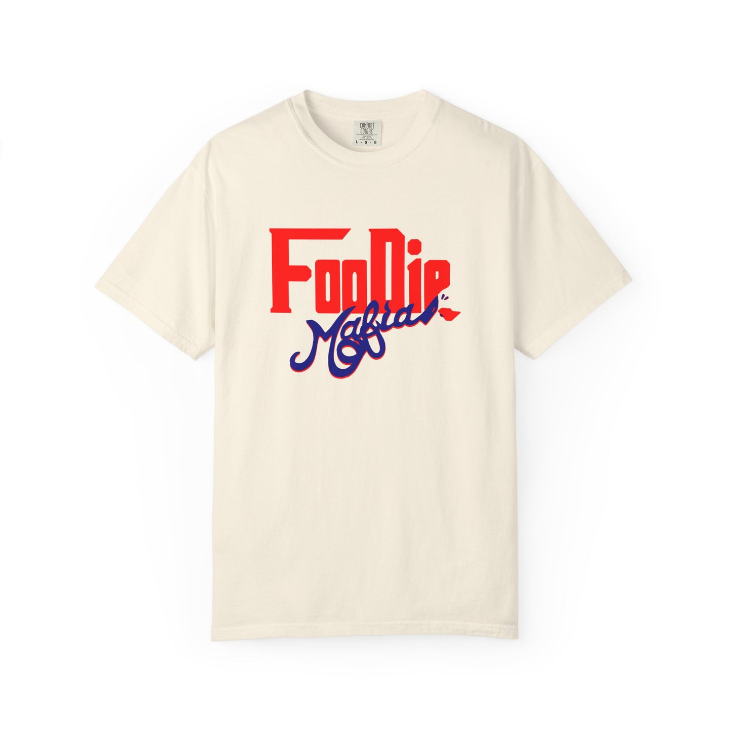 L.O.E.F Red Foodie Mafia Unisex Tee shirt (Dark Blue)