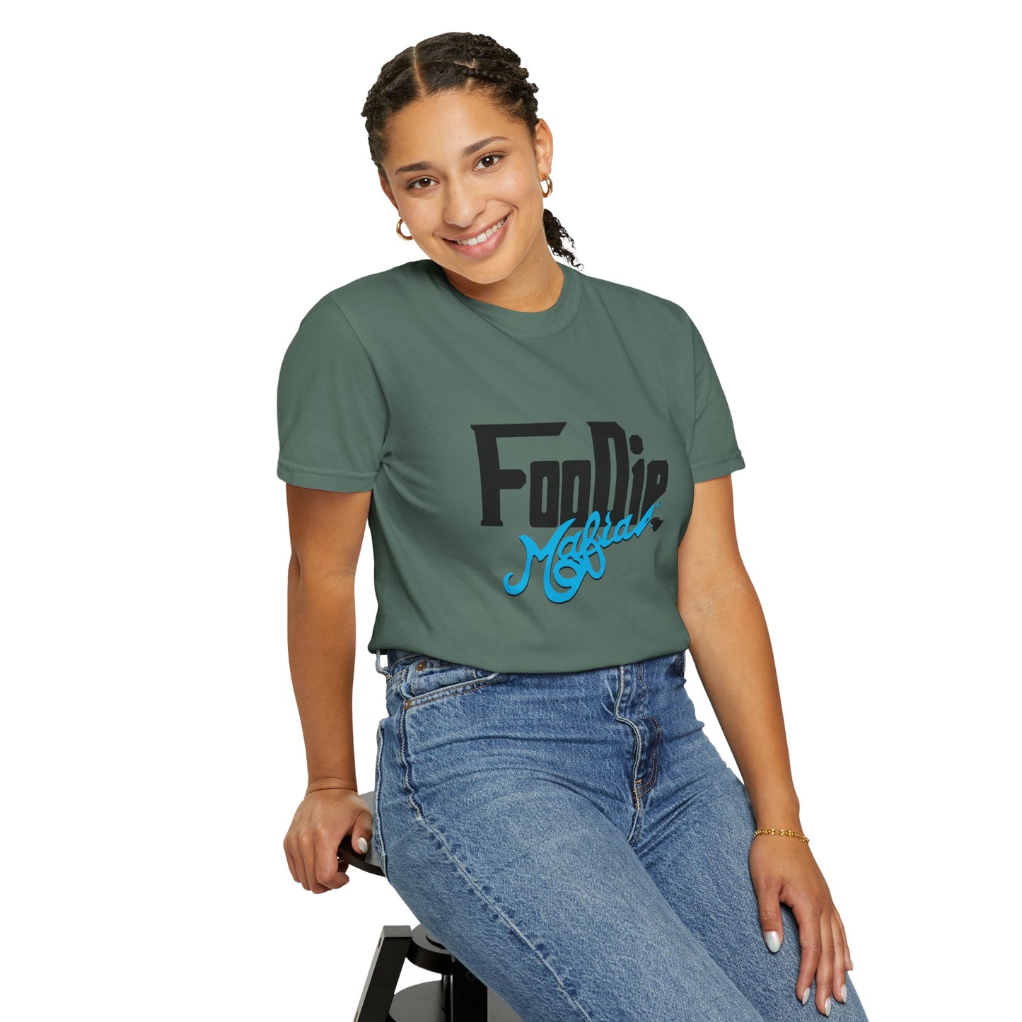 L.O.E.F Foodie Mafia Unisex Tee shirt (Apricot)