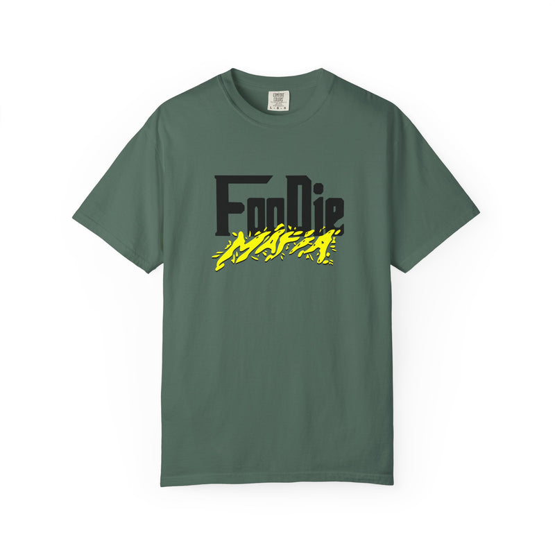 L.O.E.F Foodie Mafia Unisex Tee Shirt (Bright Yellow)