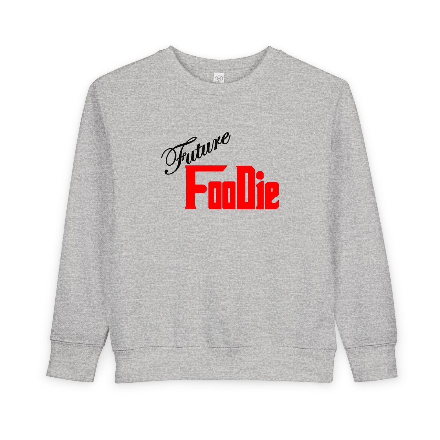 L.O.E.F Future Foodie Toddler Sweatshirt (Fiery Red)