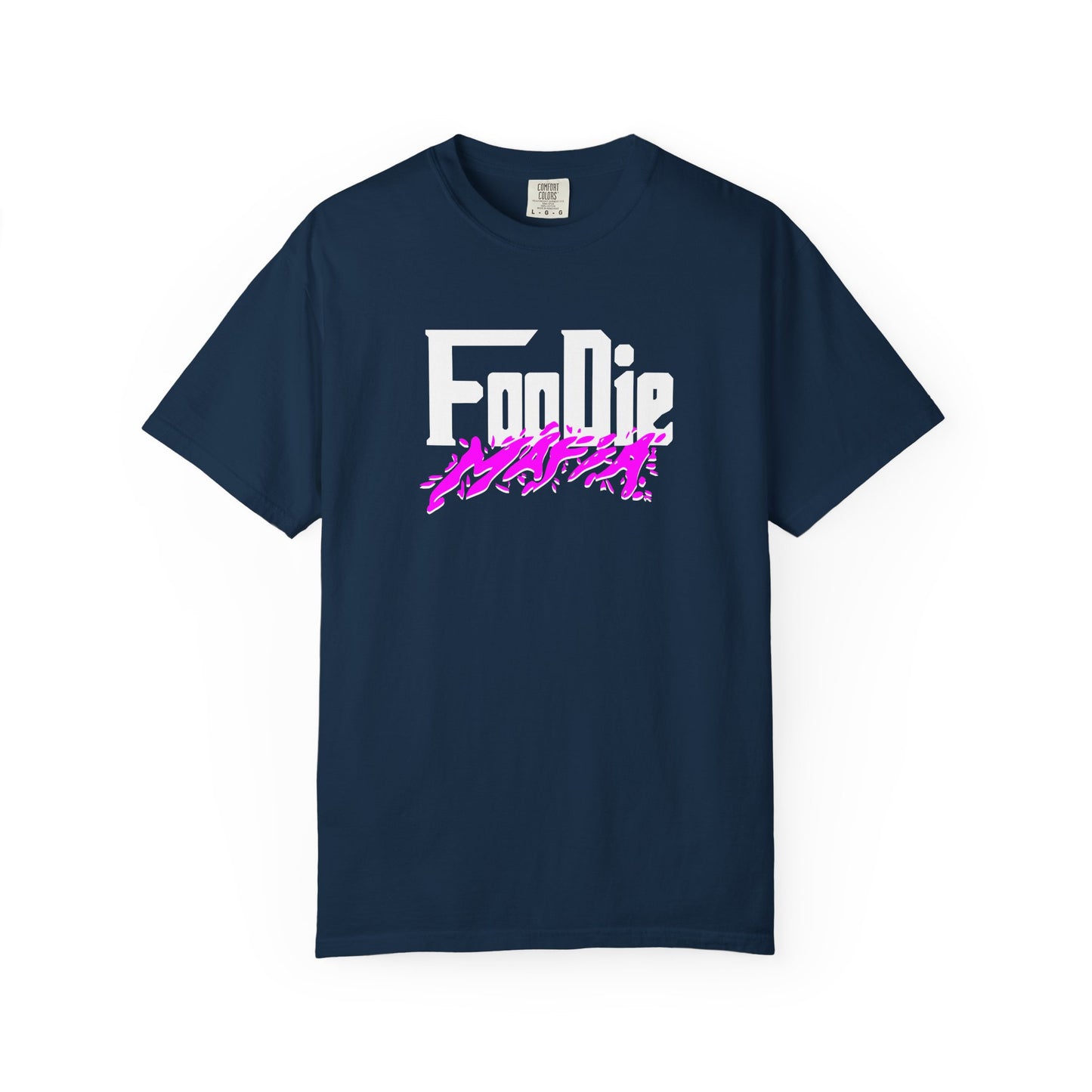 L.O.E.F Foodie Mafia Unisex Tee Shirt  (Purple)