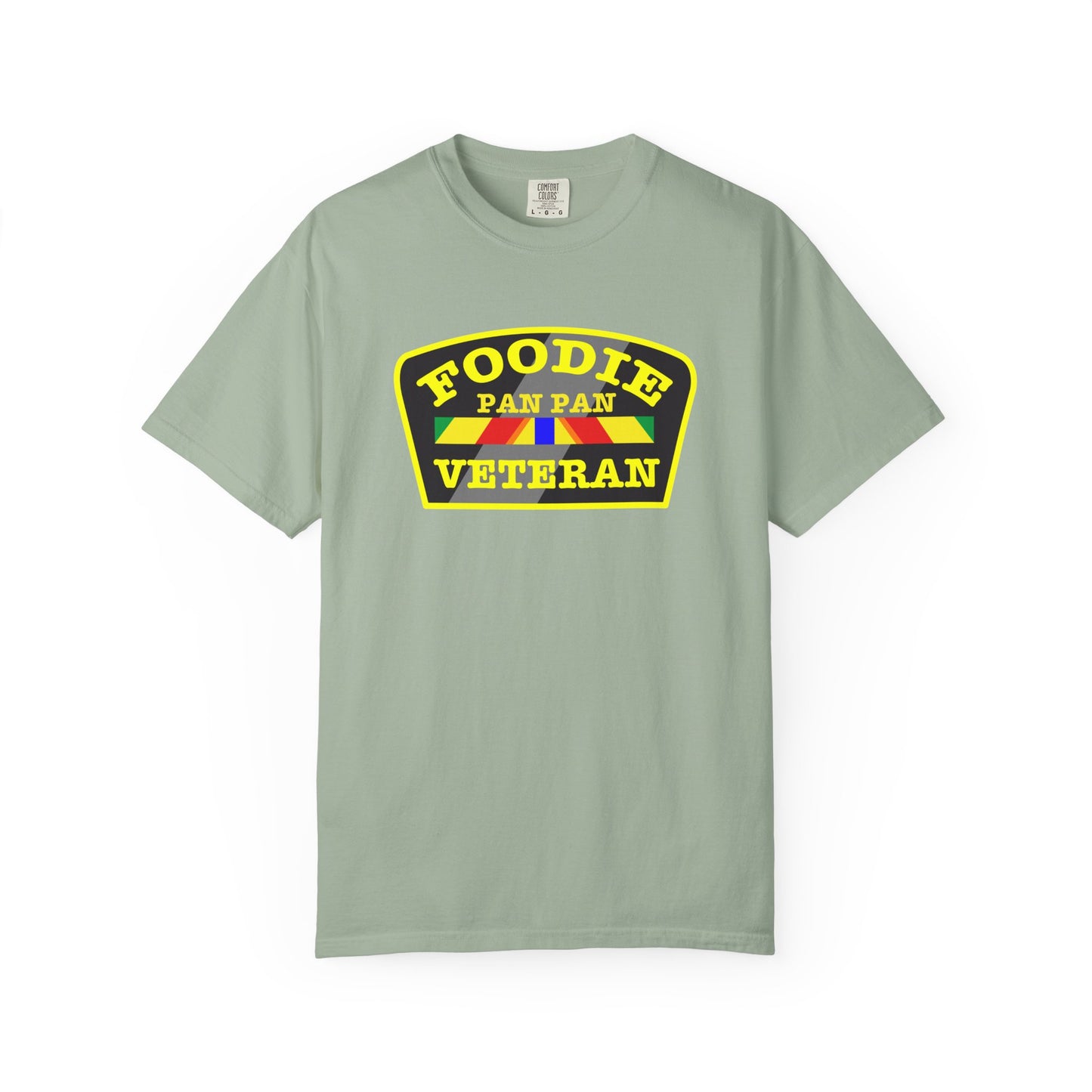 L.O.E.F Foodie Veteran PAN PAN Unisex Tee Shirt (Yellow)
