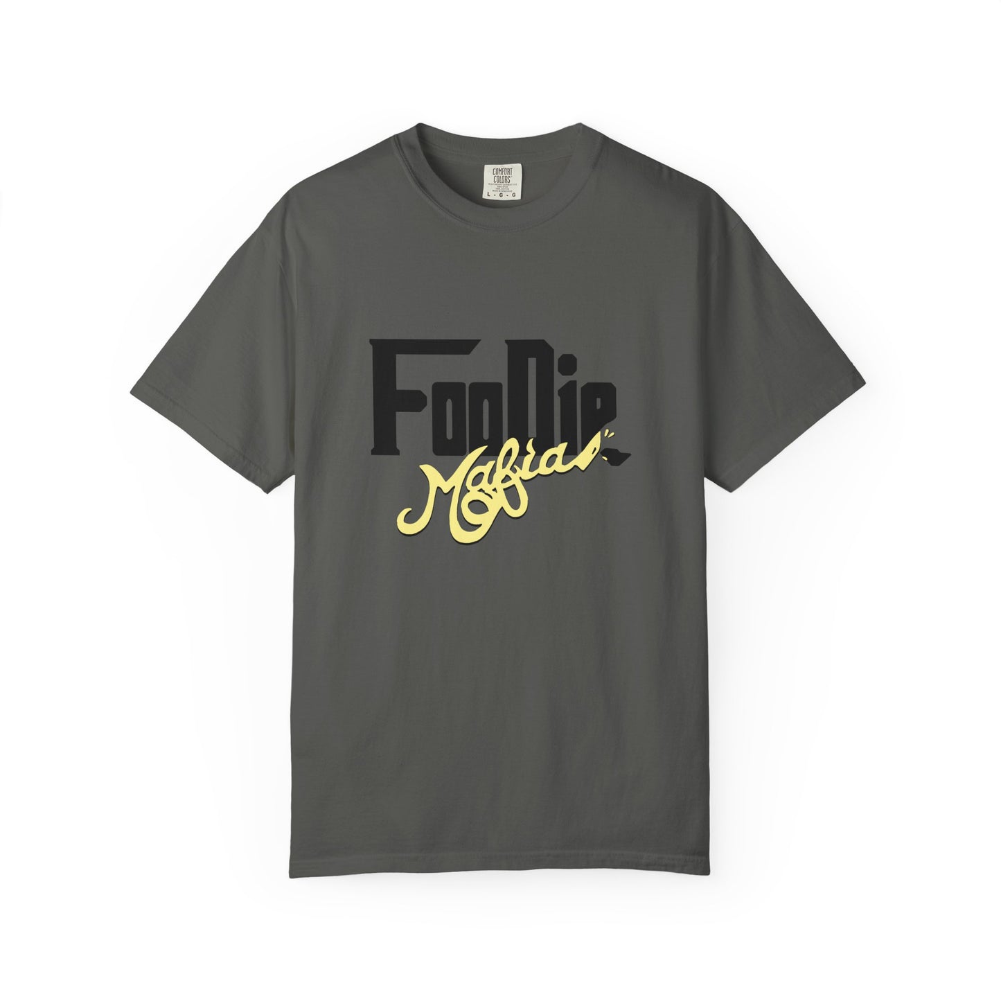 L.O.E.F Foodie Mafia Unisex Tee shirt (Soft Yellow)