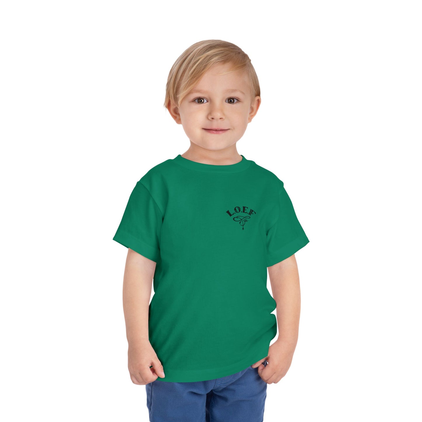 L.O.E.F Foodie 4Life Baby Short Sleeve Tee Shirt (Black)