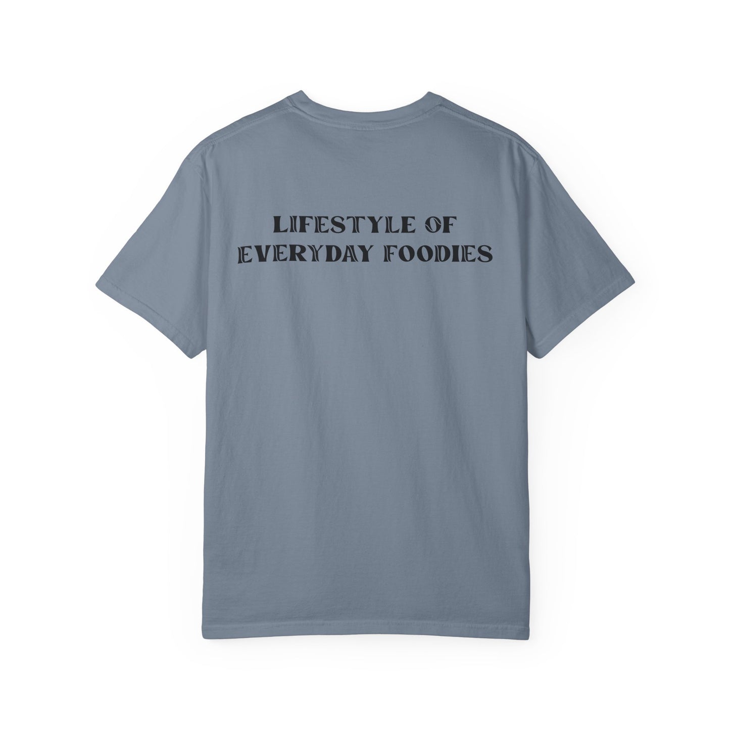 L.O.E.F LIFESTYLE OF EVERYDAY FOODIES Unisex Tee Shirt (Black)