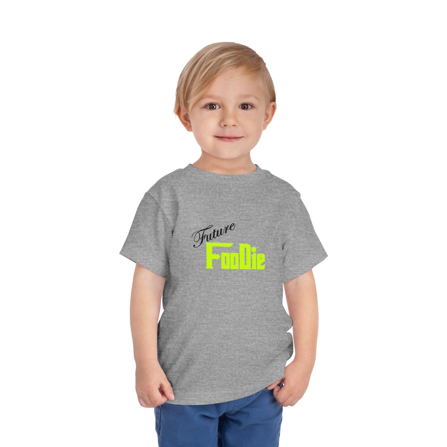 L.O.E.F Future Foodie Toodler Tee Shirt (Neon Yellow)