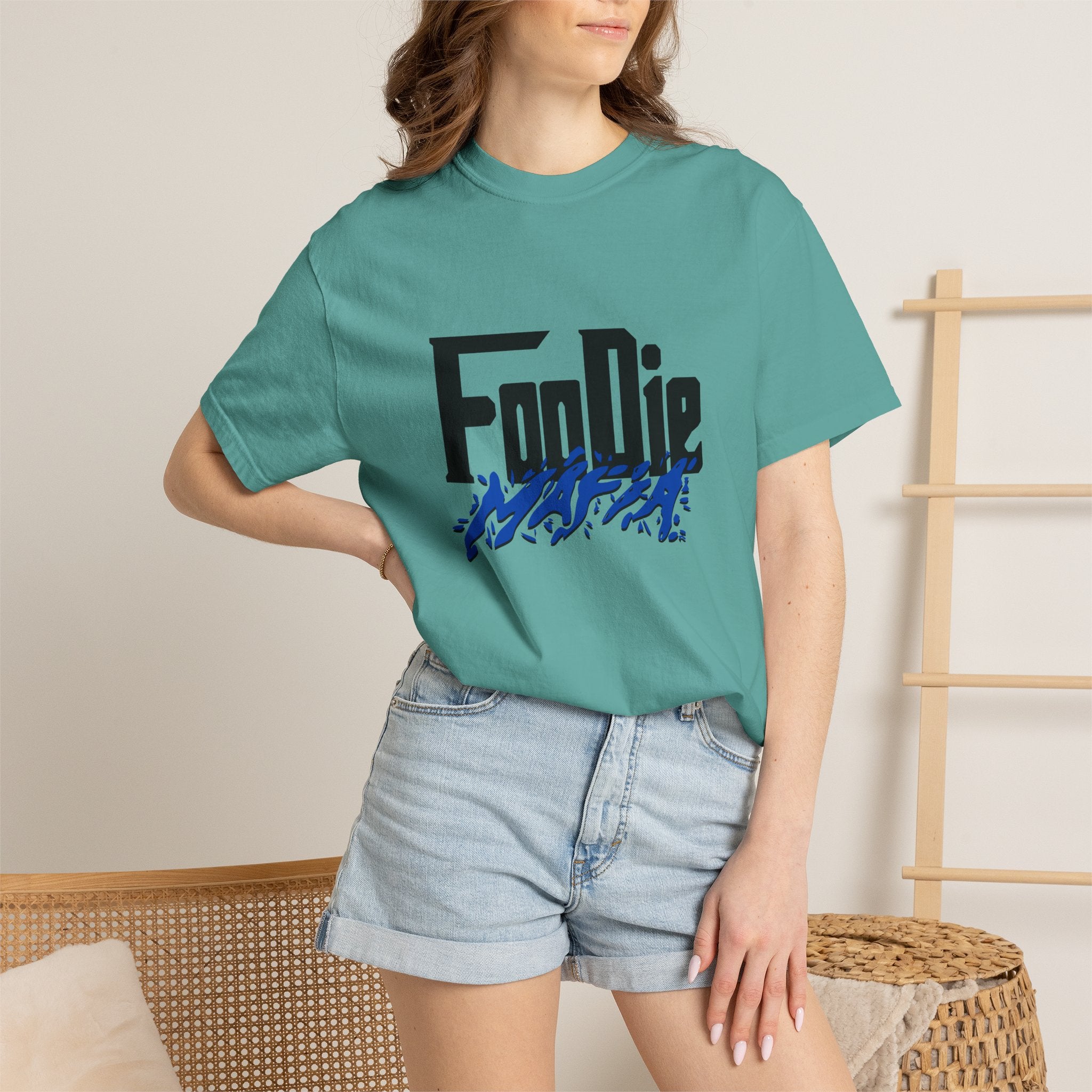 L.O.E.F Foodie Mafia Tee Shirt (Cobalt Blue)