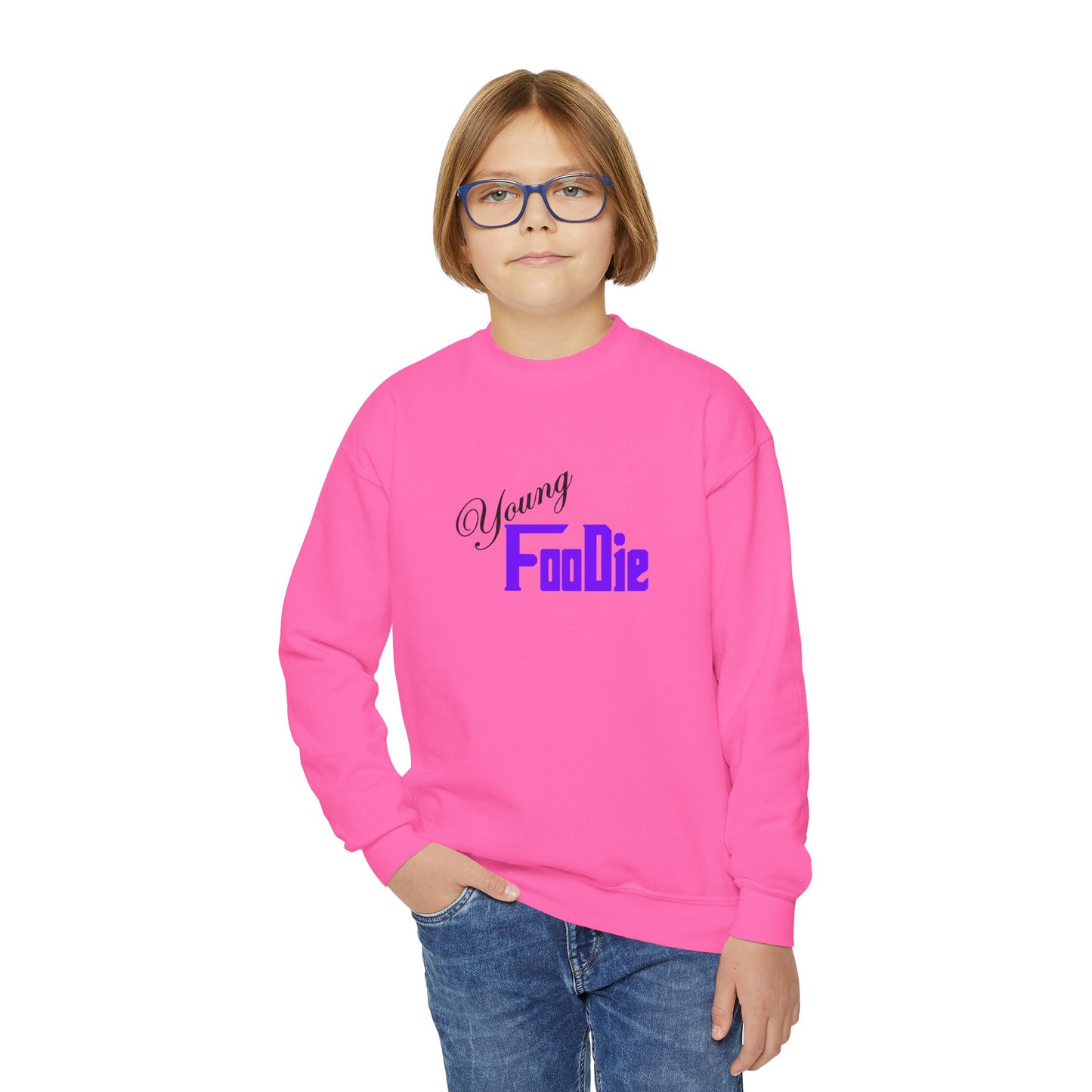 L.O.E.F Young Foodie Youth Sweatshirt (Violet)