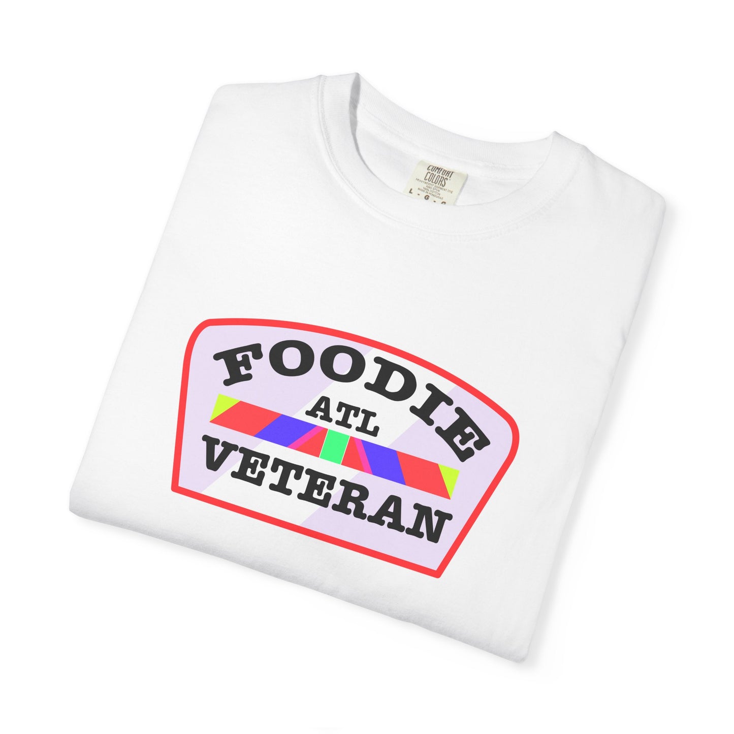 L.O.E.F Foodie Veteran ATL Unisex Tee Shirt (Soft Pink)
