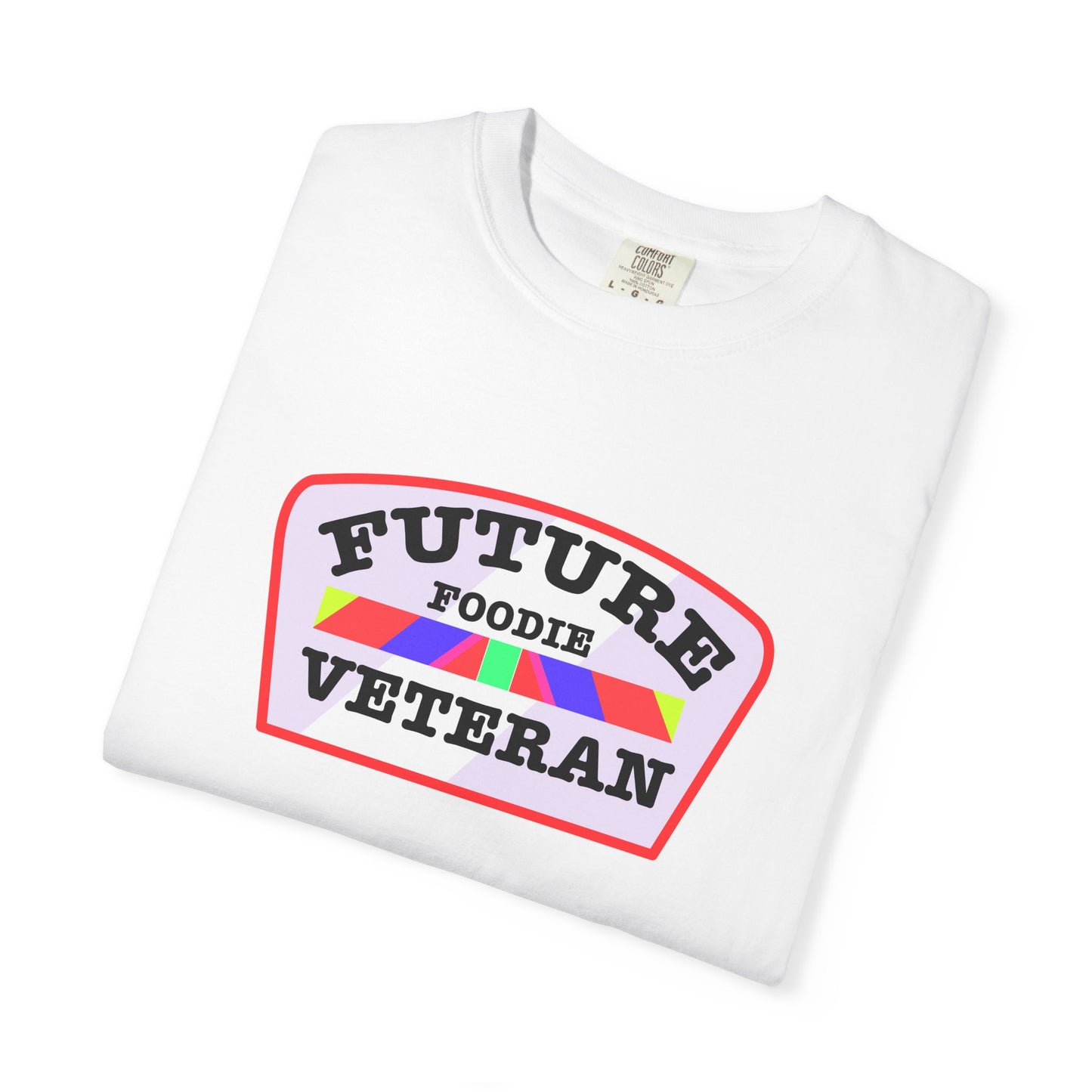 L.O.E.F Future Foodie Veteran Unisex Tee Shirt (Soft Pink)