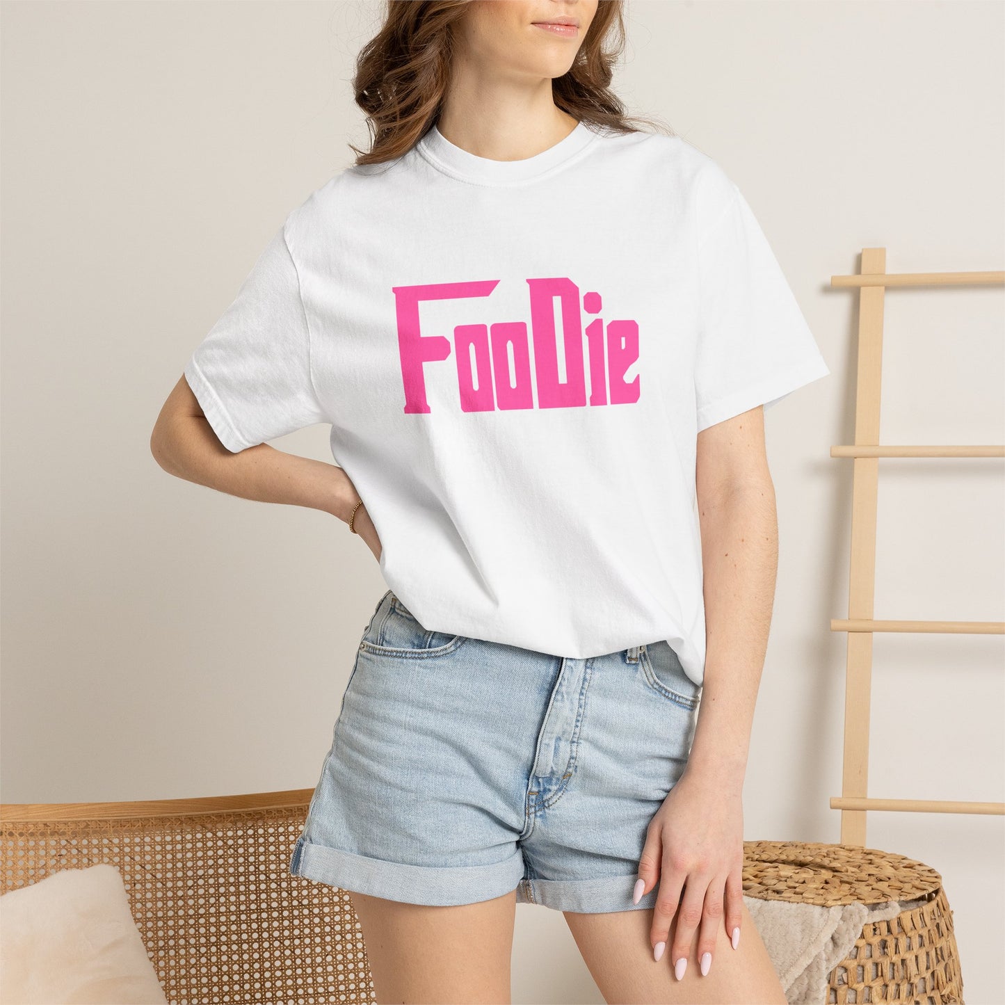 L.O.E.F Foodie Unisex Tee Shirt (Pink)