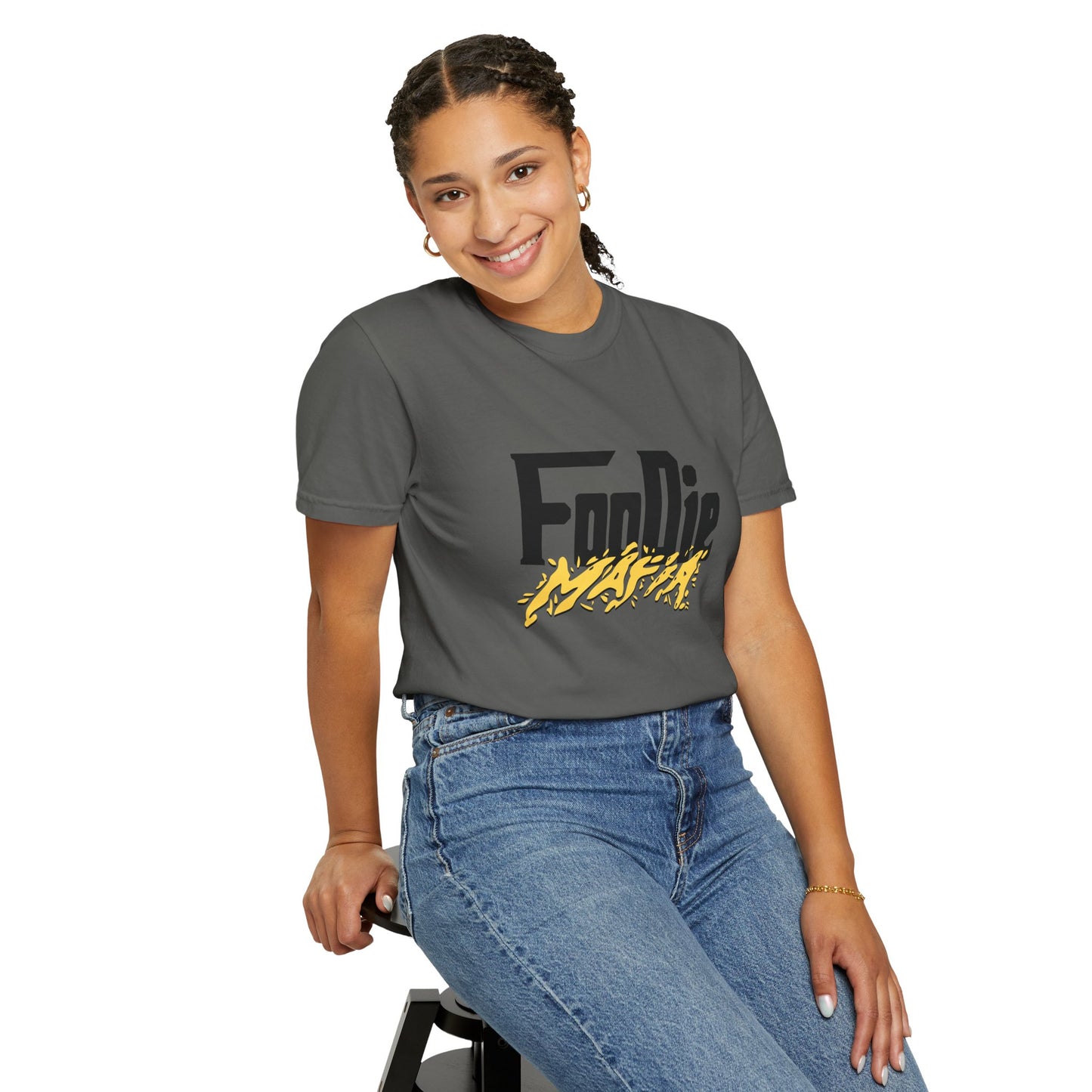 L.O.E.F Foodie Mafia Tee-Shirt (Mustard)