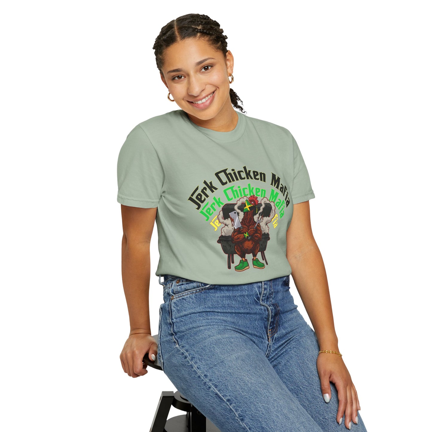 L.O.E.F Jerk Chicken Mafia Unisex Tee Shirt