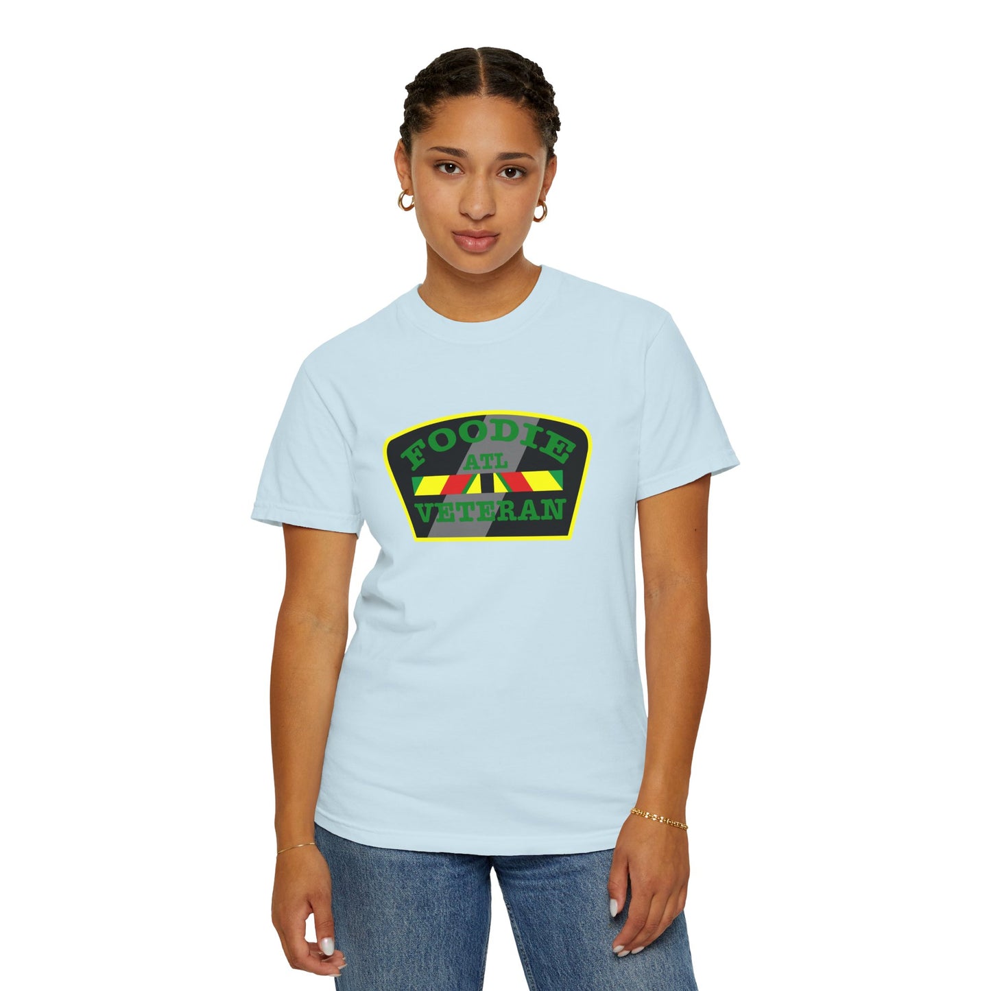 L.O.E.F Foodie Veteran ATL Unisex Tee Shirt (Green)