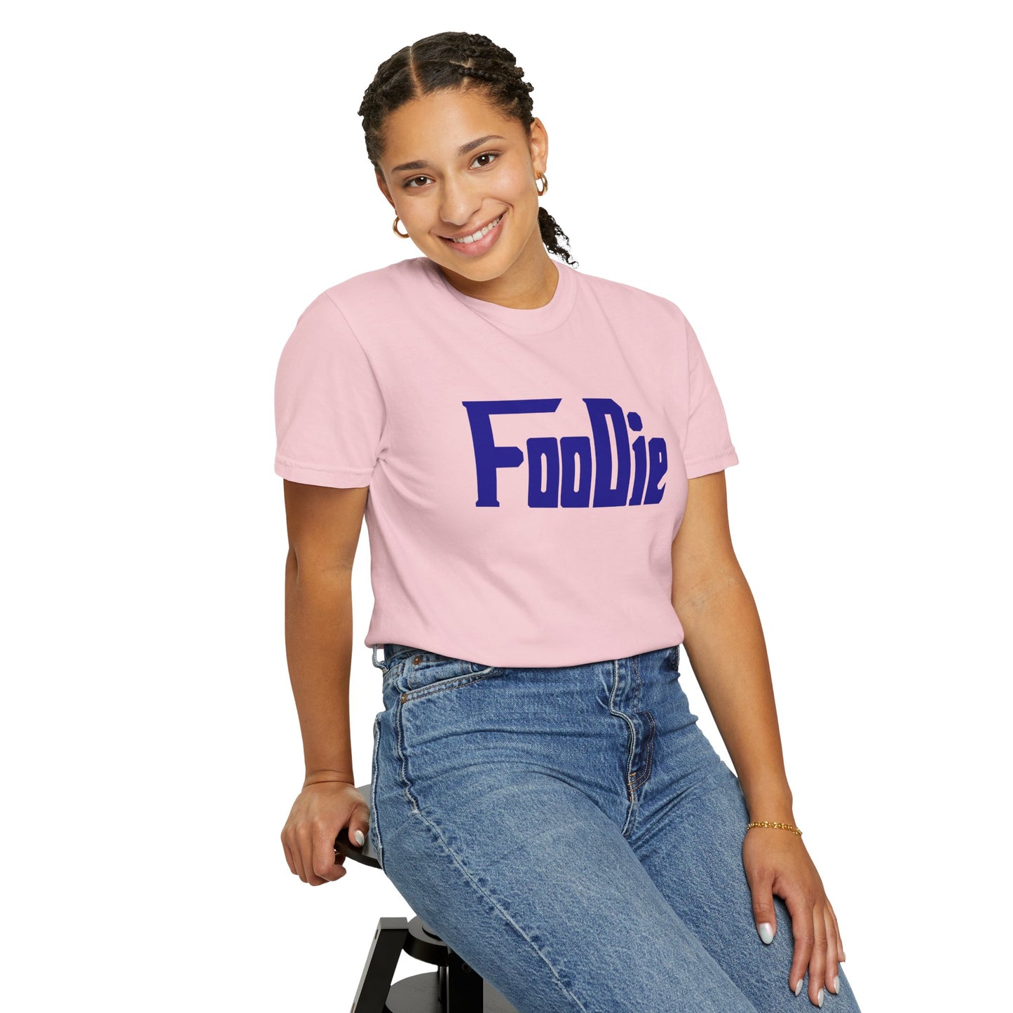 L.O.E.F Foodie Unisex Tee Shirt (Dark Blue)