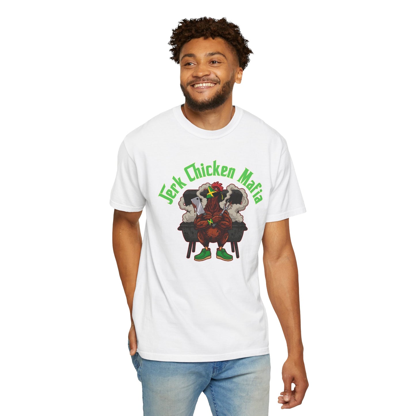 L.O.E.F Jerk Chicken Mafia Unisex Tee Shirt