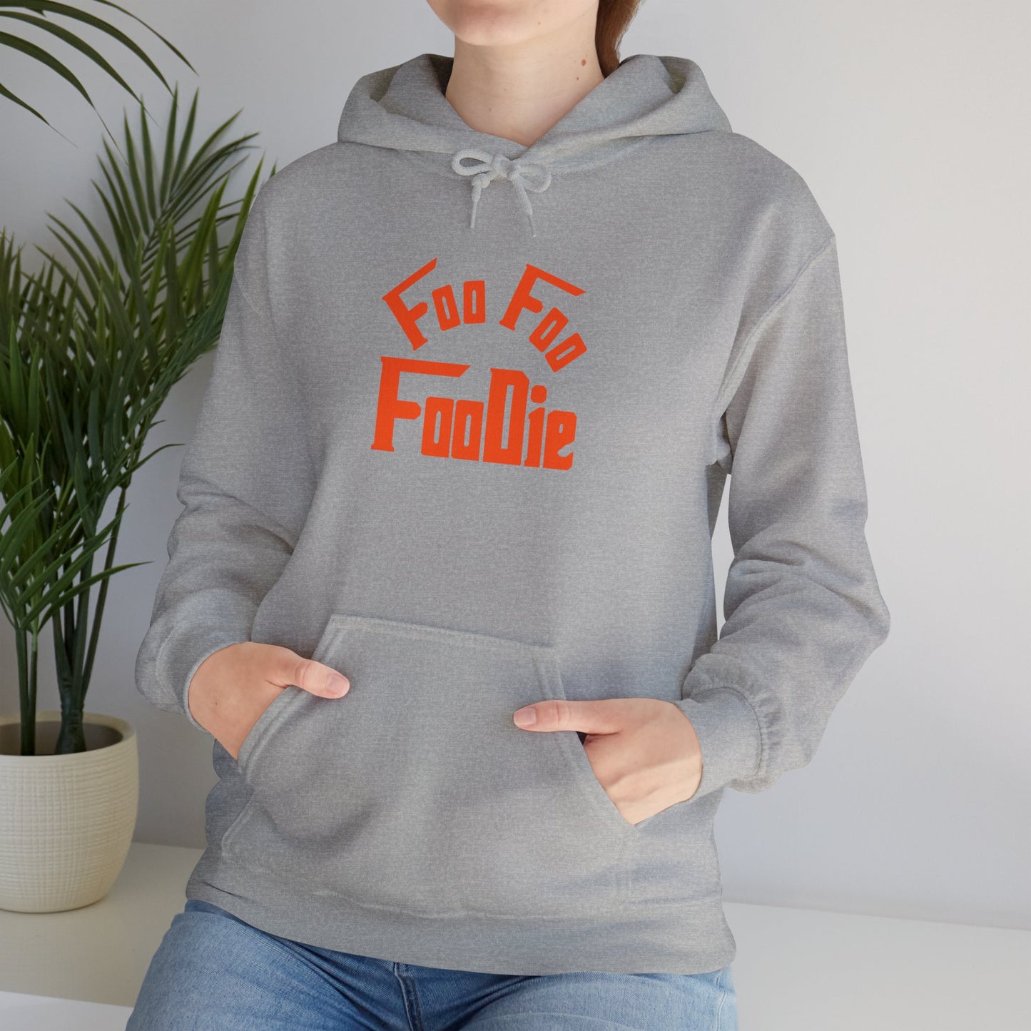 L.O.E.F Unisex Hooded Sweatshirt (Neon Orange)