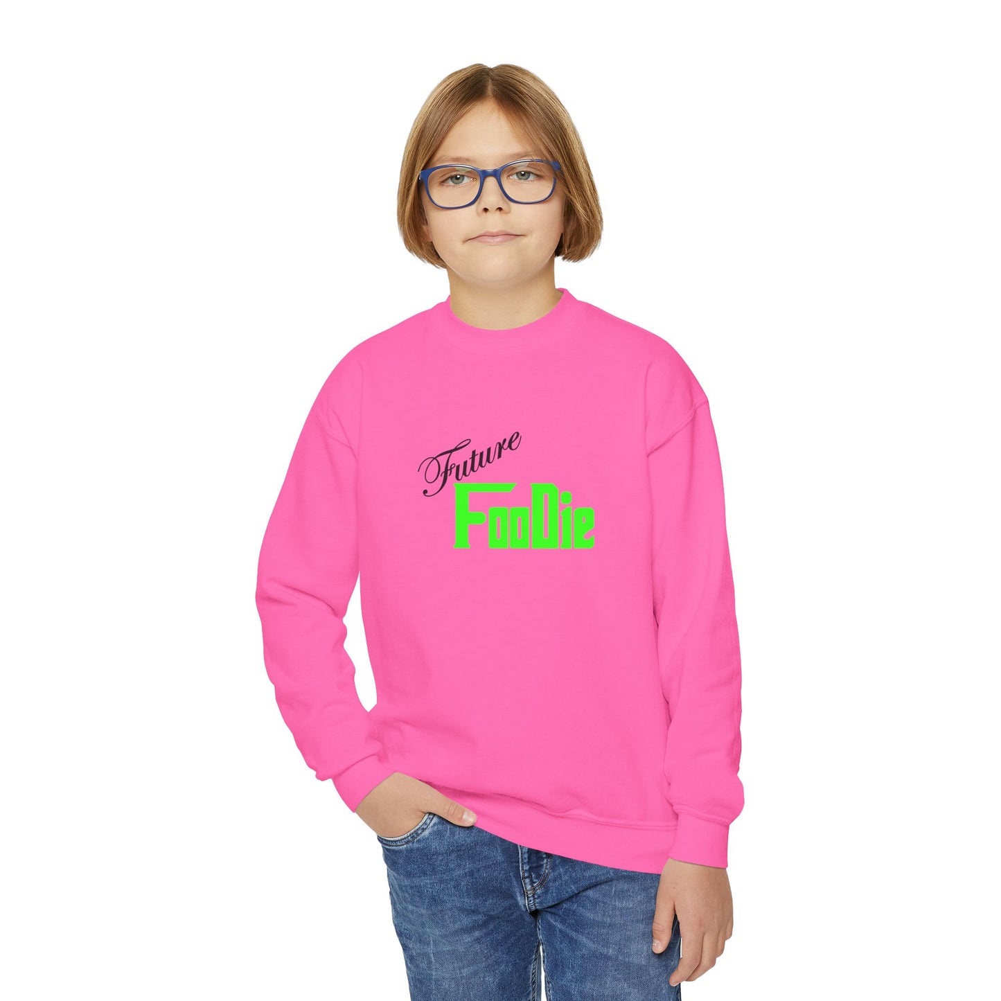 L.O.E.F Young Foodie Youth Sweatshirt (Neon Green)