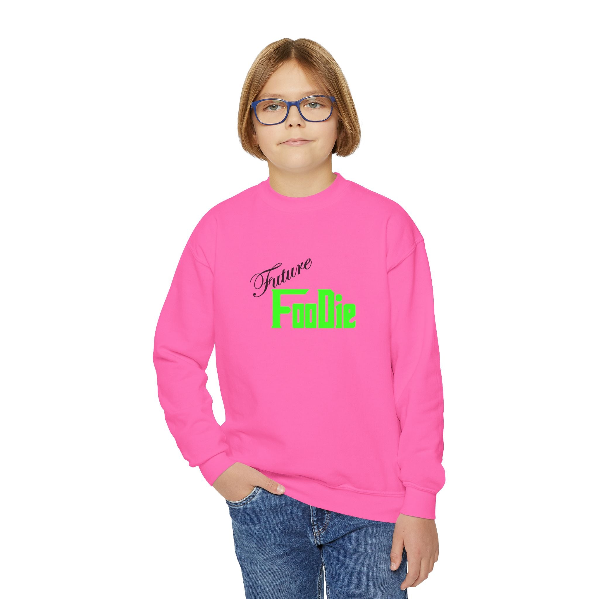 L.O.E.F Young Foodie Youth Sweatshirt (Neon Green)