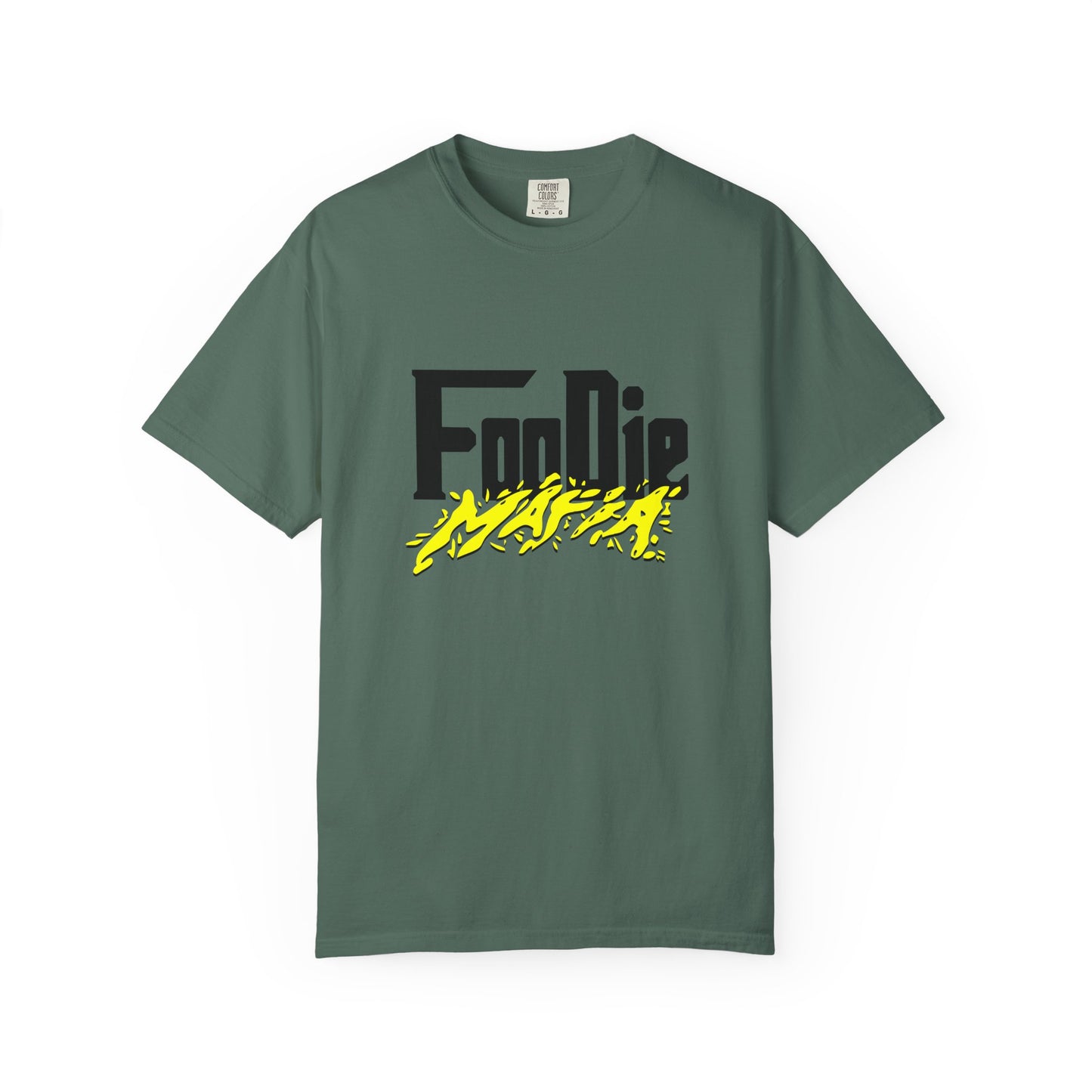 L.O.E.F Foodie Mafia Unisex Tee Shirt (Bright Yellow)