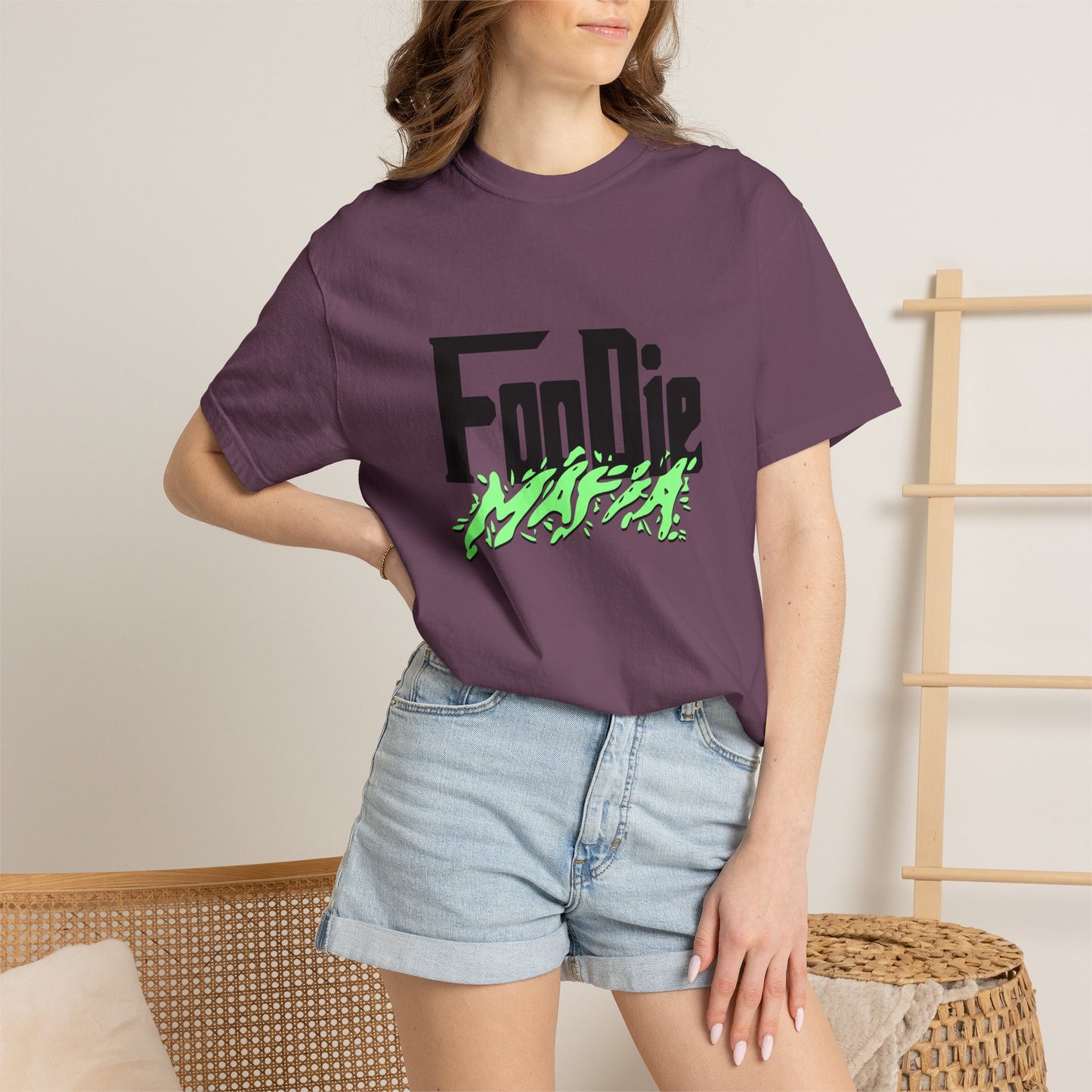 L.O.E.F Foodie Mafia Tee Shirt (Mint Green)