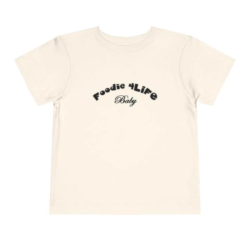 L.O.E.F Foodie 4Life Baby Tee Shirt  (Black)