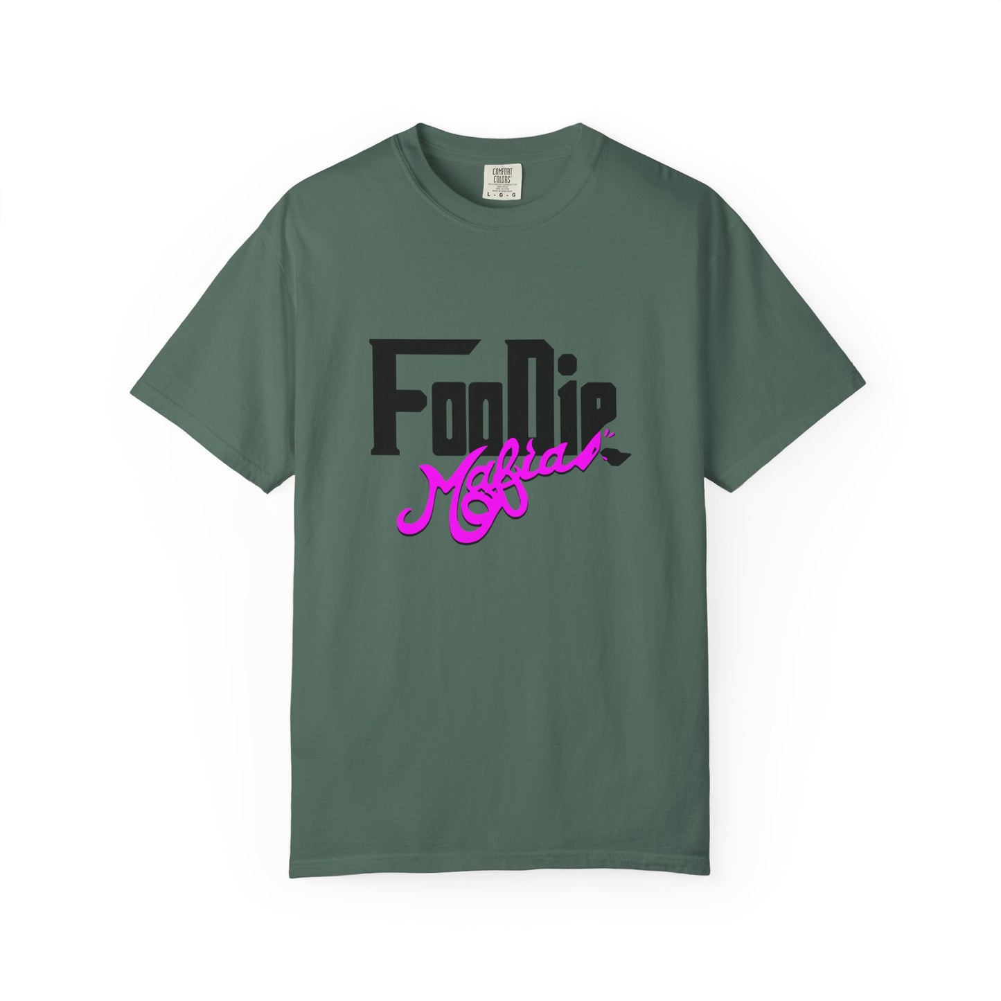 L.O.E.F Foodie Mafia Unisex Tee Shirt (Bright Purple)