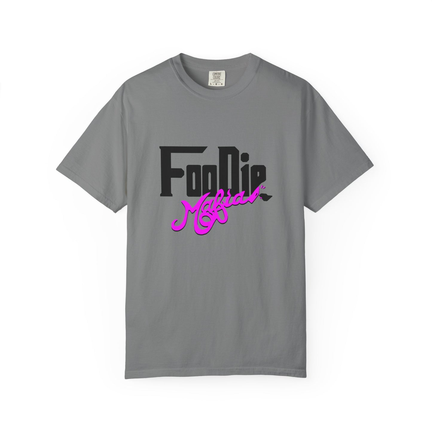 L.O.E.F Foodie Mafia Unisex Tee Shirt (Bright Purple)