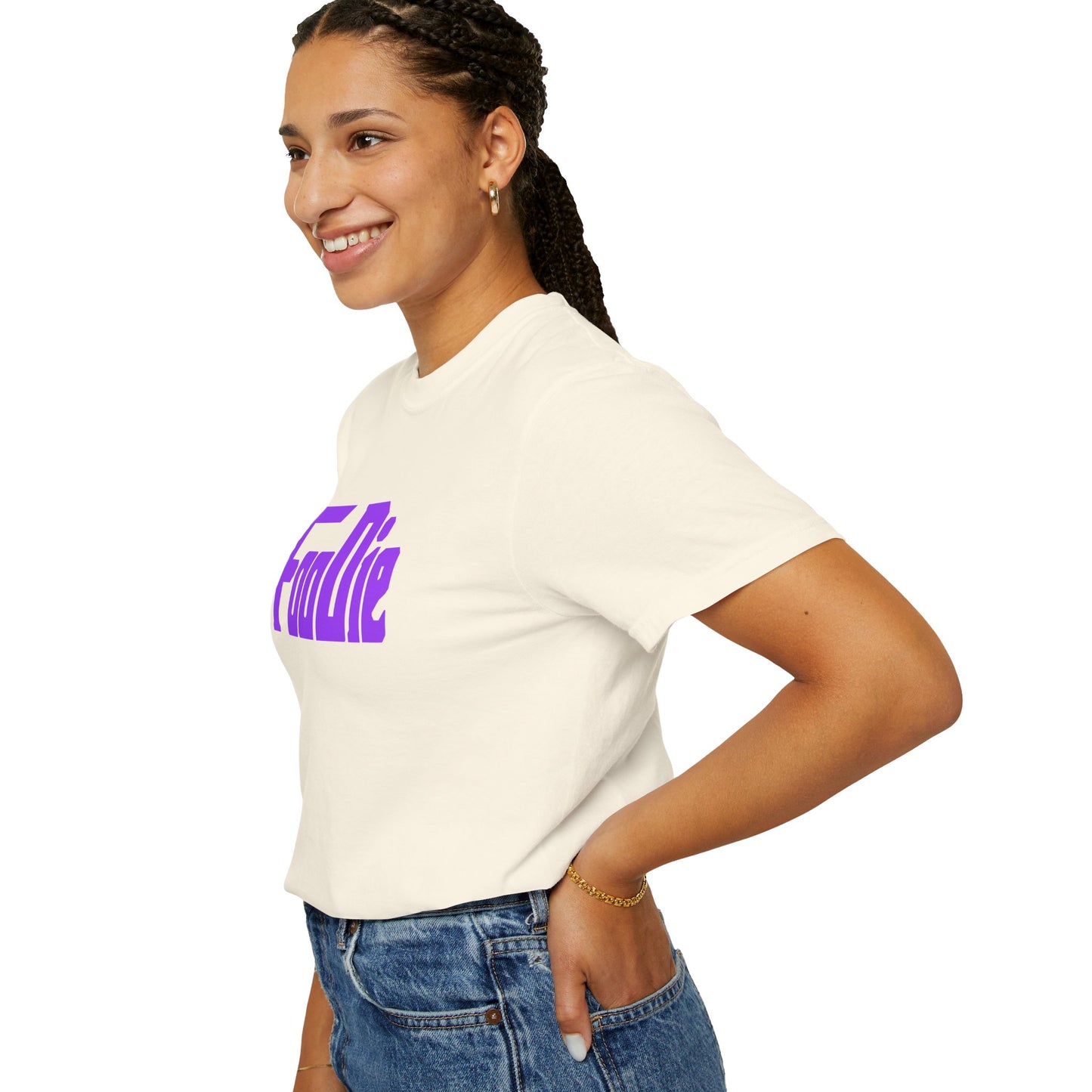 LO.E.F Foodie Unisex Tee Shirt (Bright Purple)