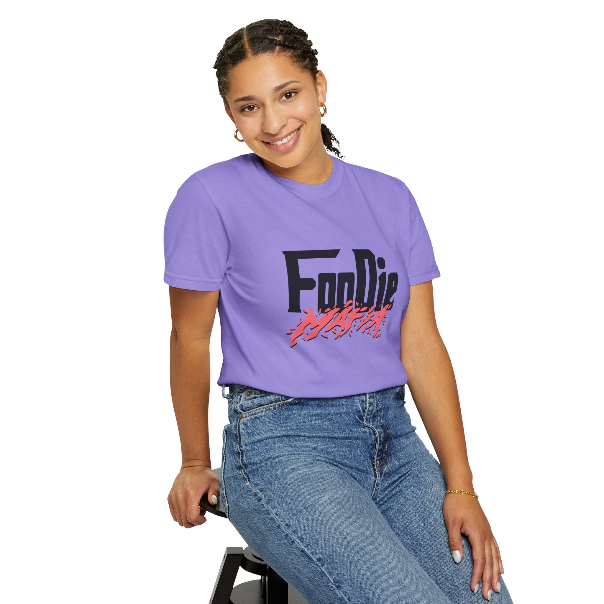 L.O.E.F Foodie Mafia Tee Shirt (Rust)