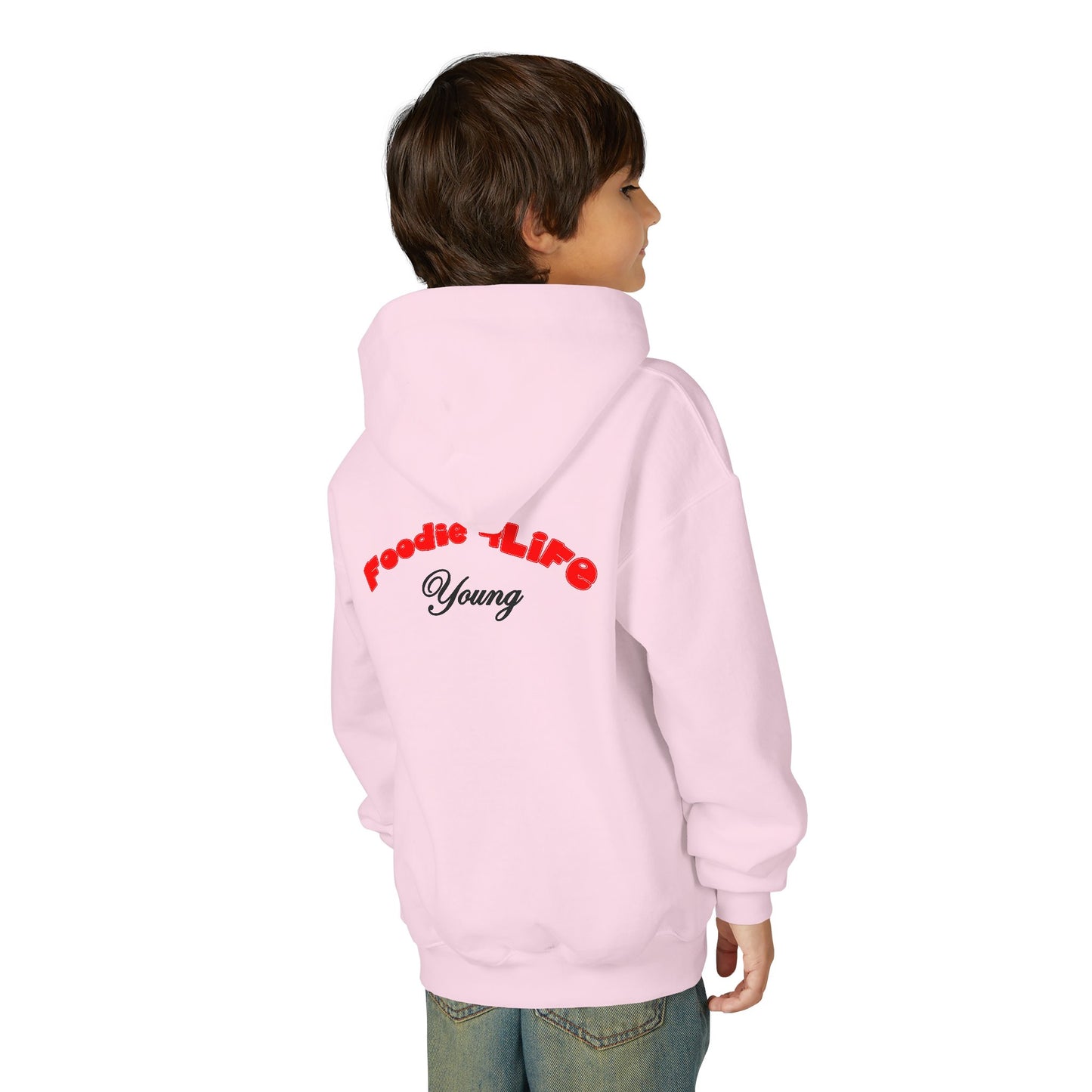 L.O.E.F Foodie 4Life Young Hoodie (Fiery Red)