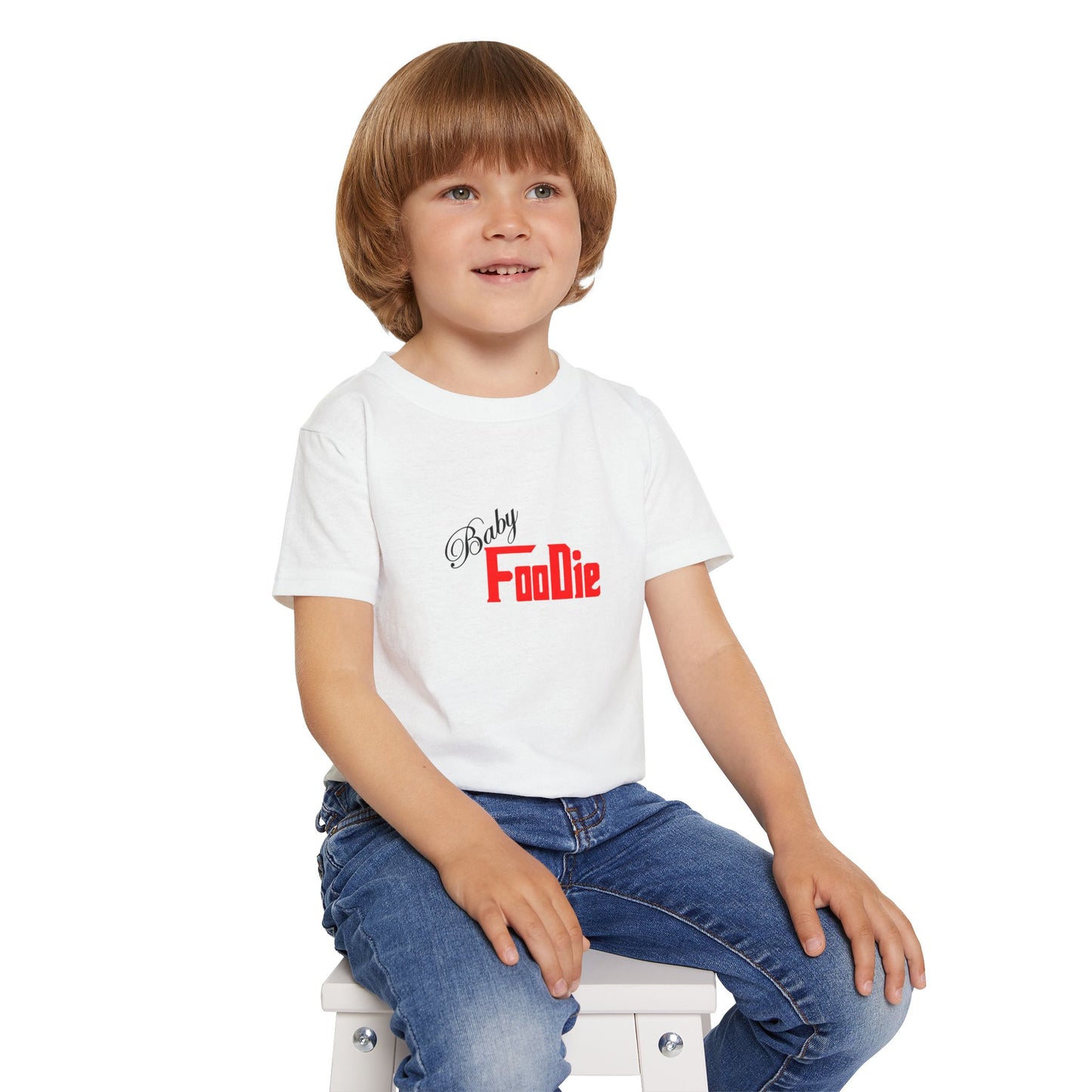 L.O.E.F Baby Foodie Toodler Tee Shirt (Fiery Red)