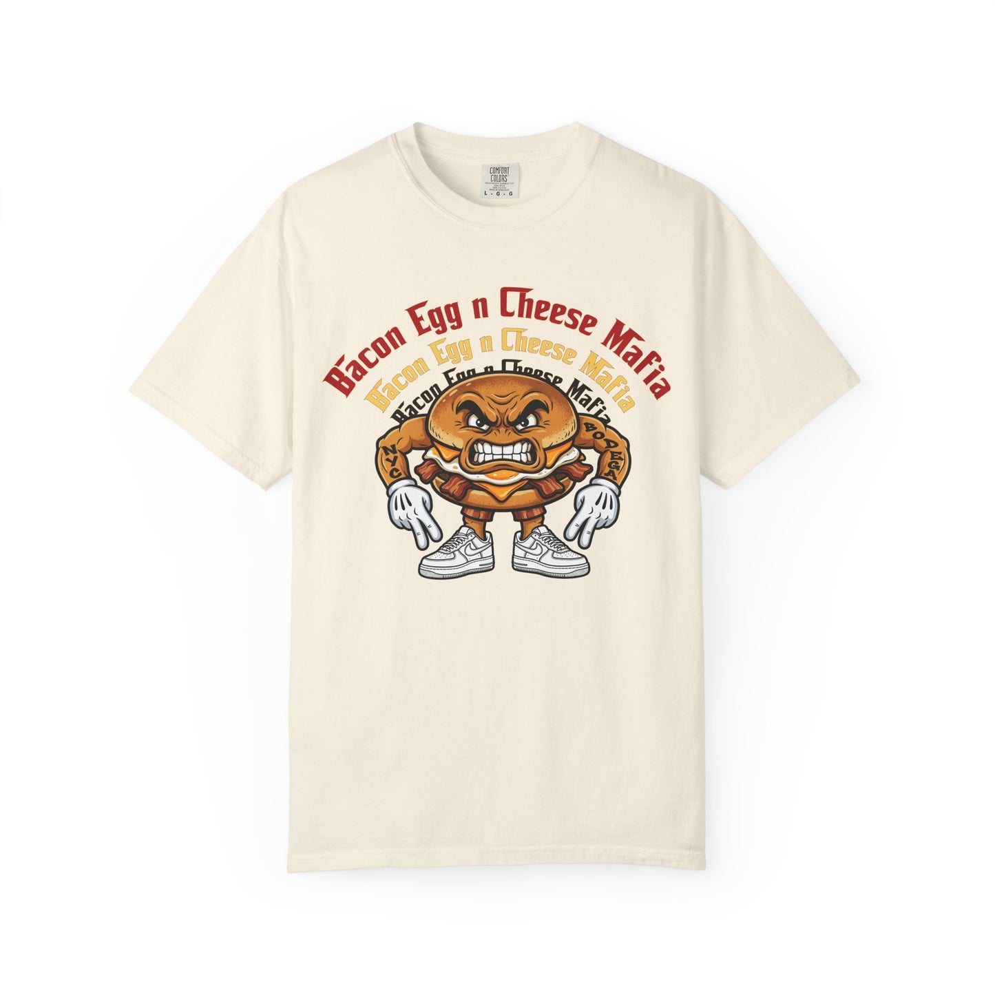L.O.E.F Bacon Egg n Cheese Mafia Unisex Tee Shirt