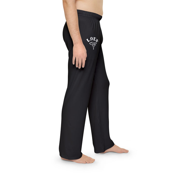 Black Pajama Pants | Men's Pajama Pants | L.O.E.F. - LIFE