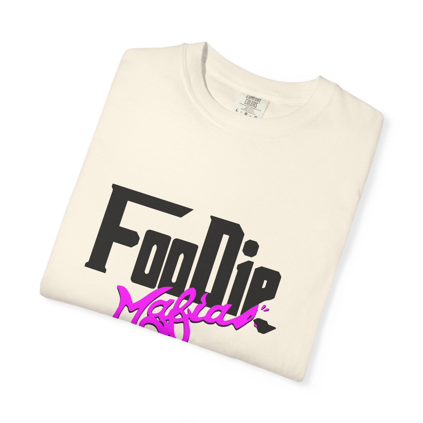 L.O.E.F Foodie Mafia Unisex Tee Shirt (Bright Purple)