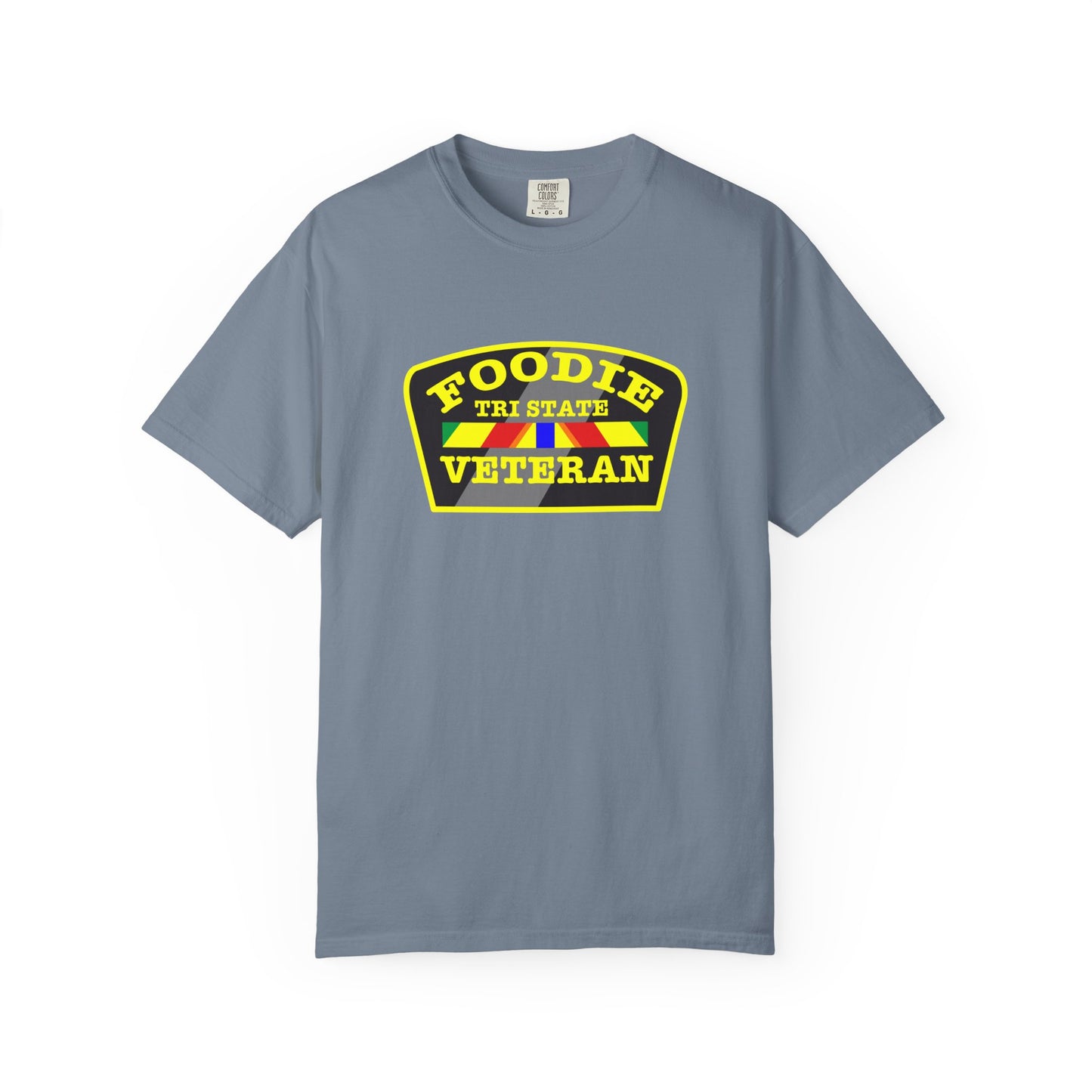 L.O.E.F Foodie Veteran TRI STATE Unisex Tee Shirt (Yellow)