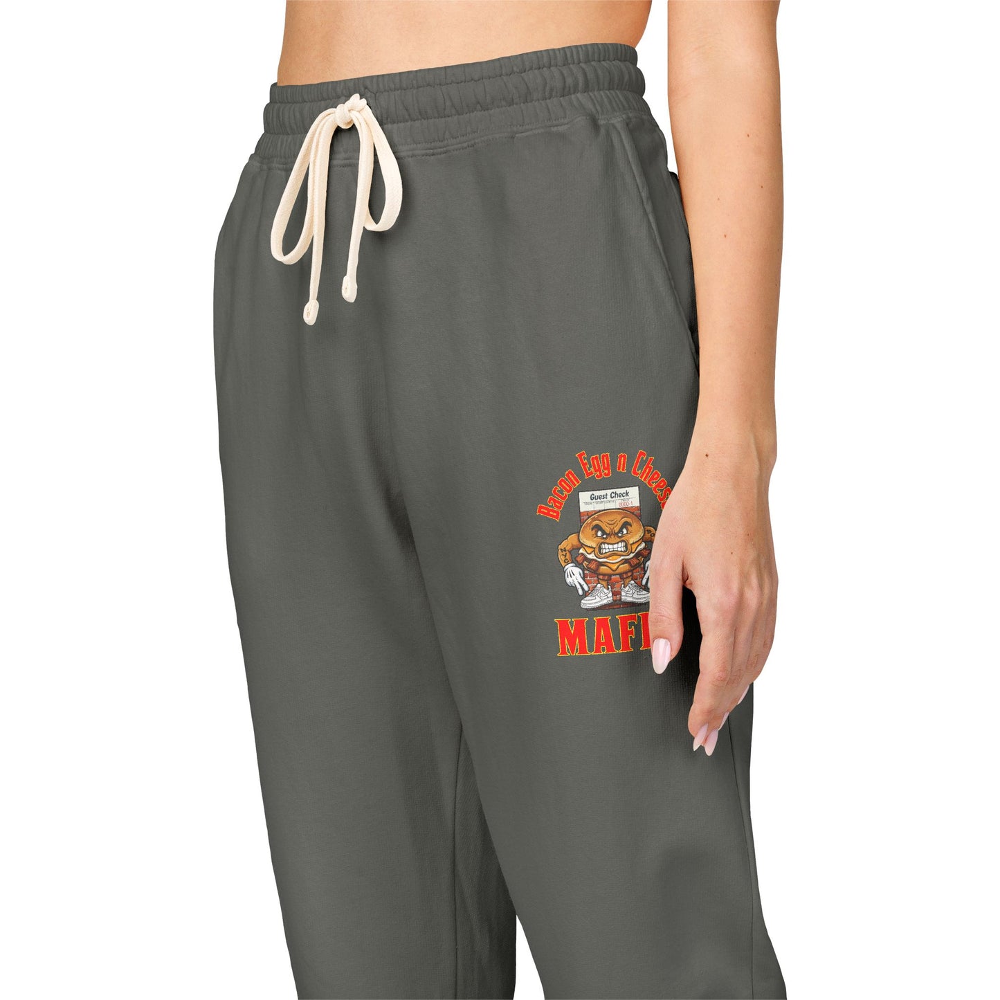 L.O.E.F Bacon Egg n Cheese Mafia Joggers