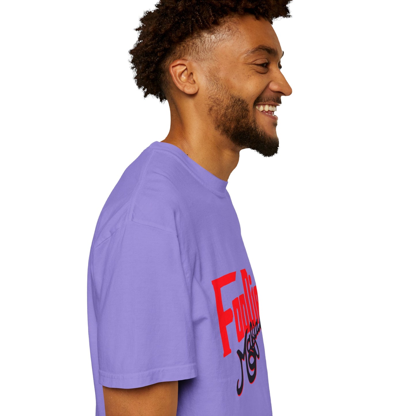 L.O.E.F Red Foodie Mafia Unisex Tee shirt (Black)