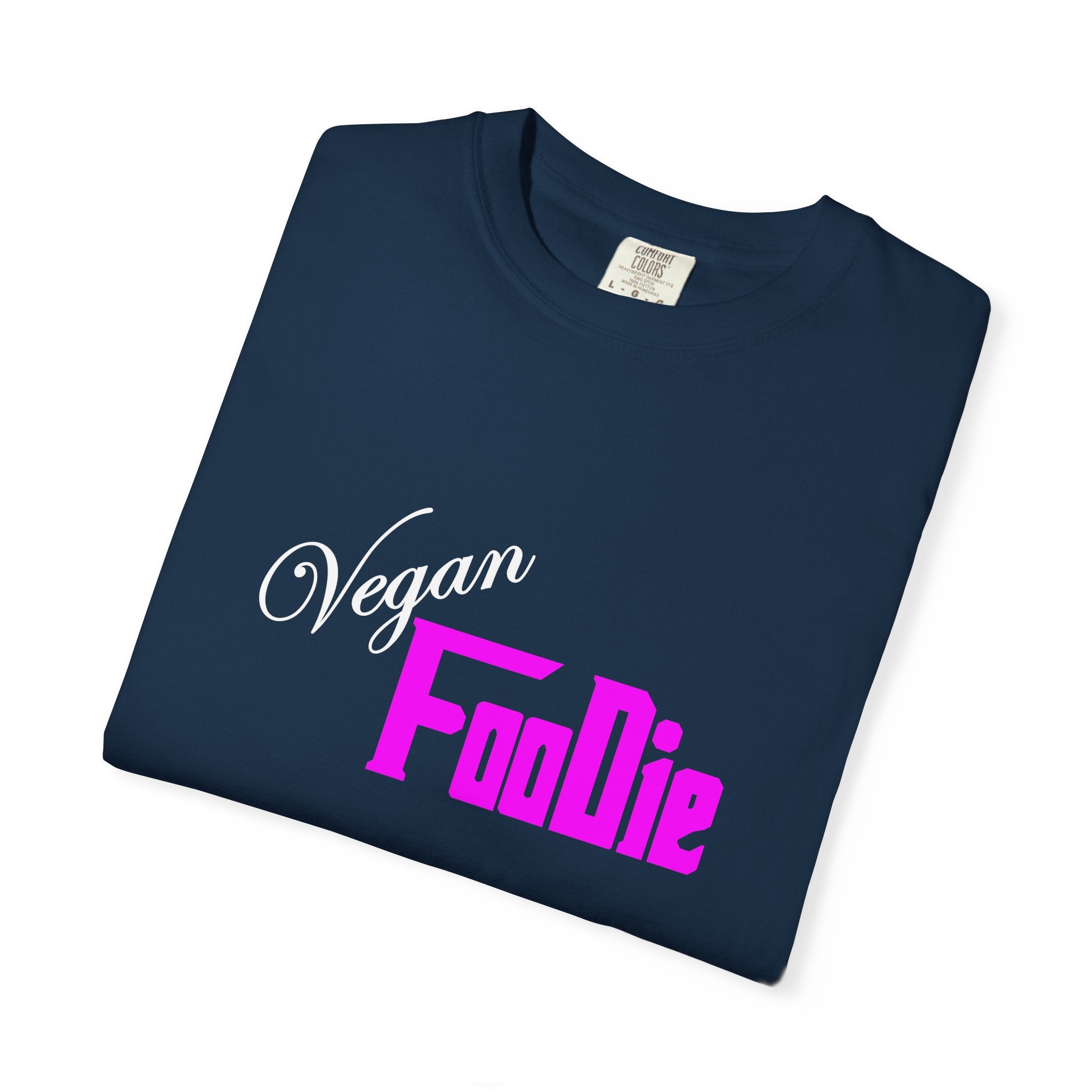 L.O.E.F Unisex Vegan Foodie Tee Shirt (Fuchsia)