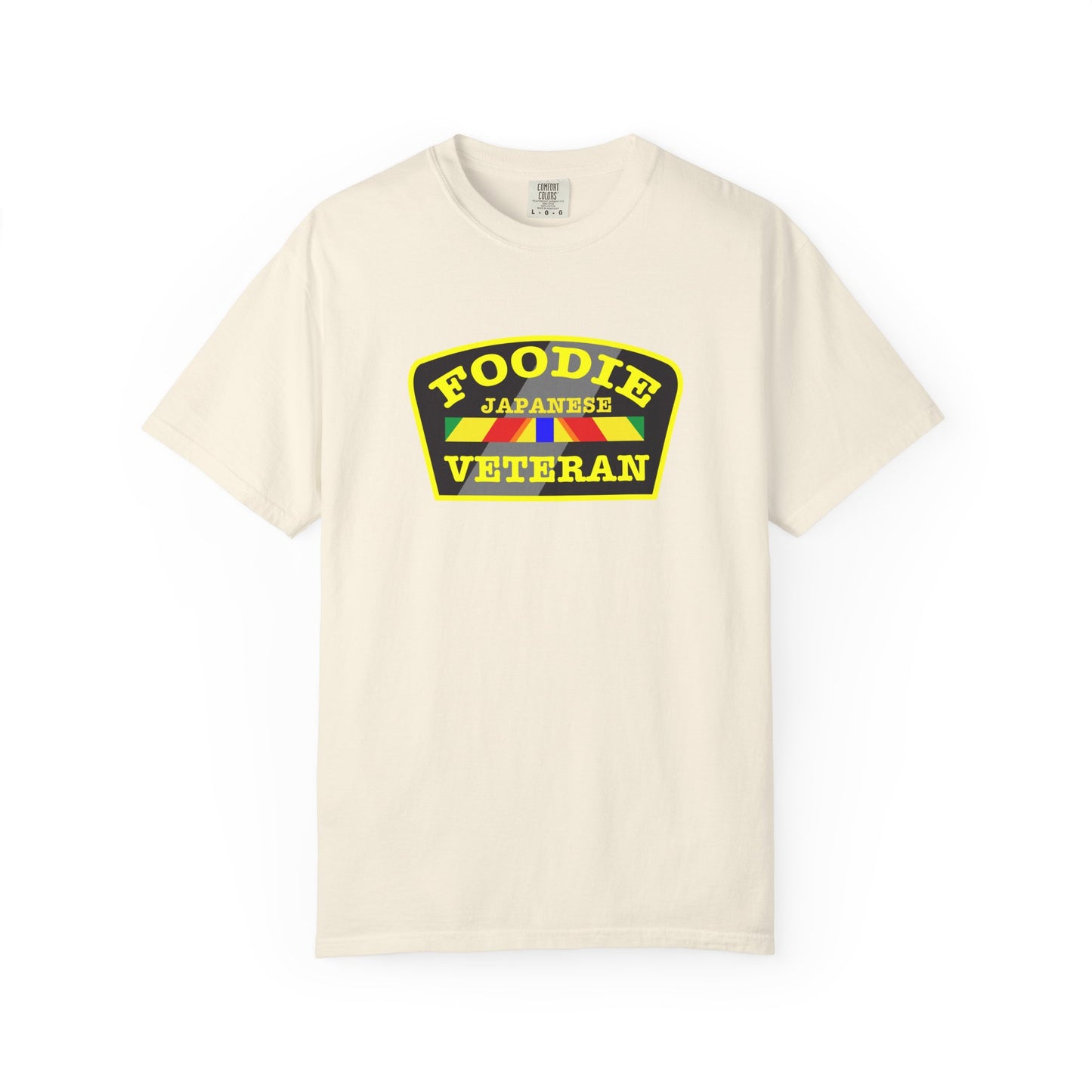 Foodie Veteran Japanese Flag T-Shirt