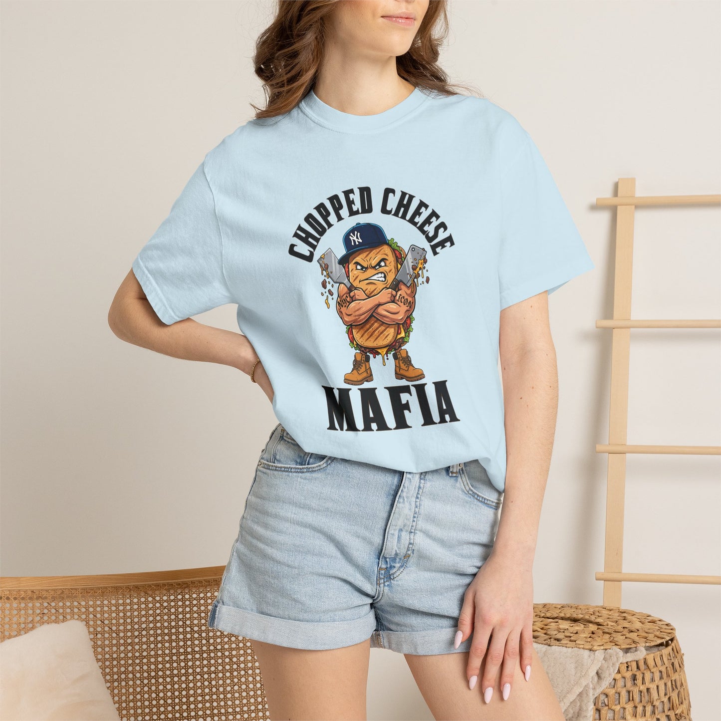 L.O.E.F Mafia Chopped Cheese Unisex Tee Shirt