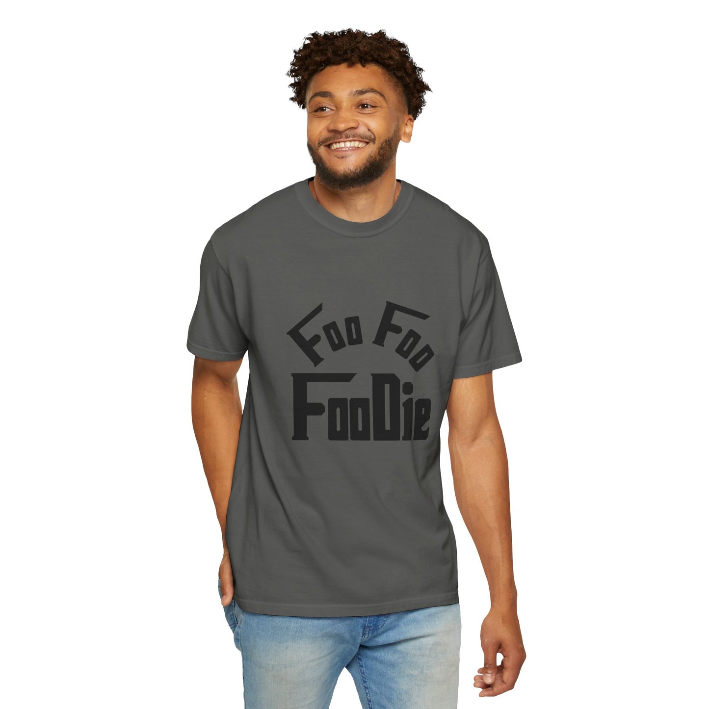 L.O.E.F FOO FOO FOODIE Unisex Tee shirt(Black)