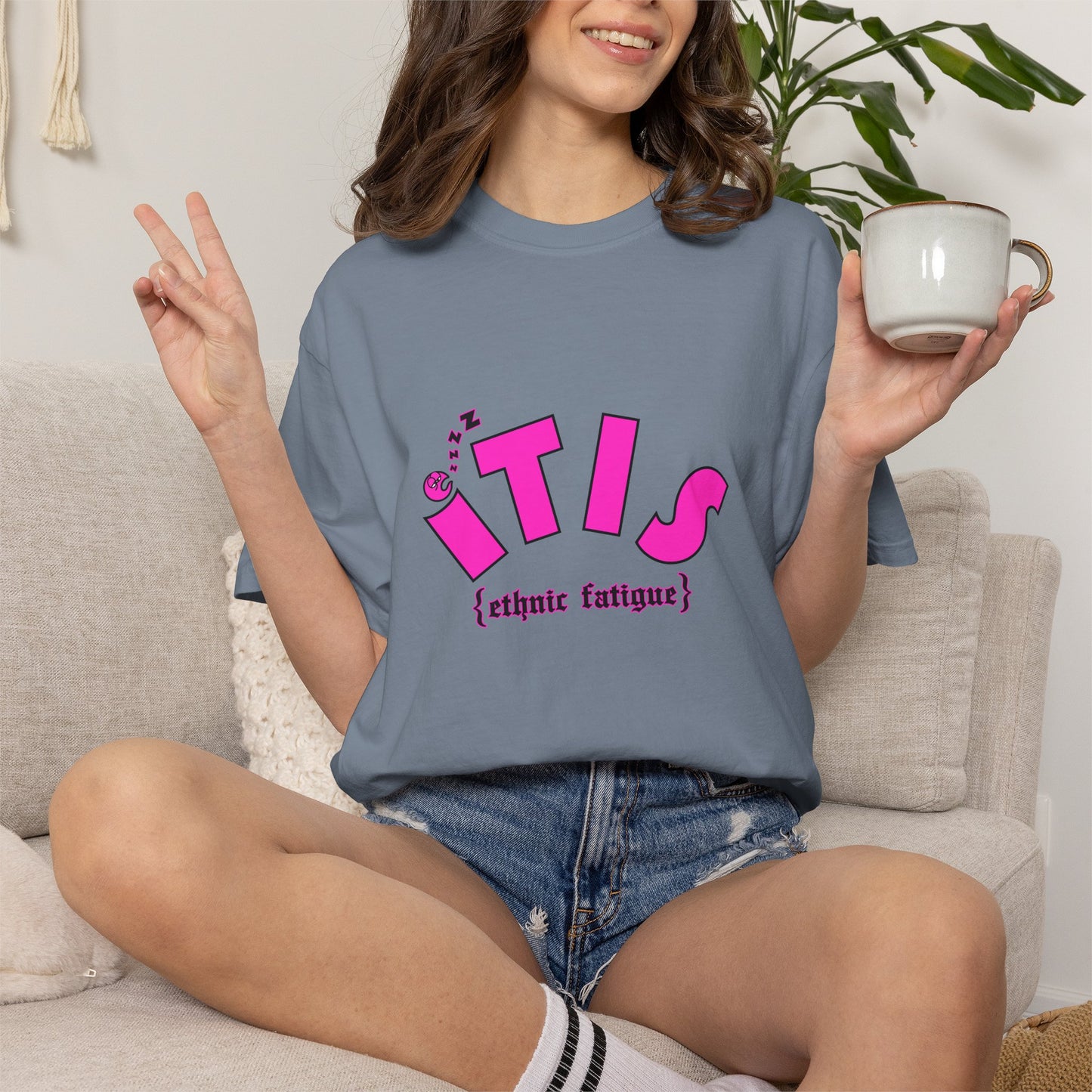 L.O.E.F ITIS Unisex Tee shirt (Pink)