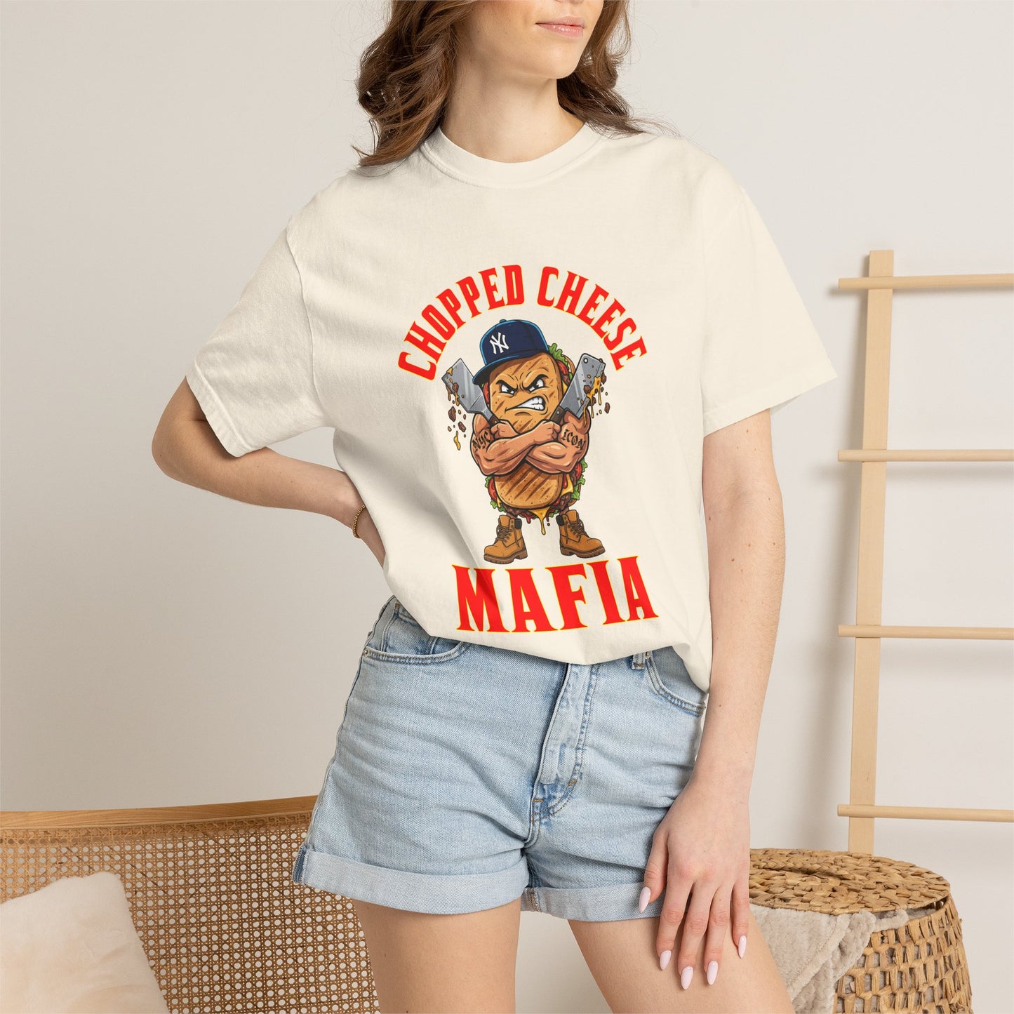 L.O.E.F Mafia Chopped Cheese Unisex Tee Shirt