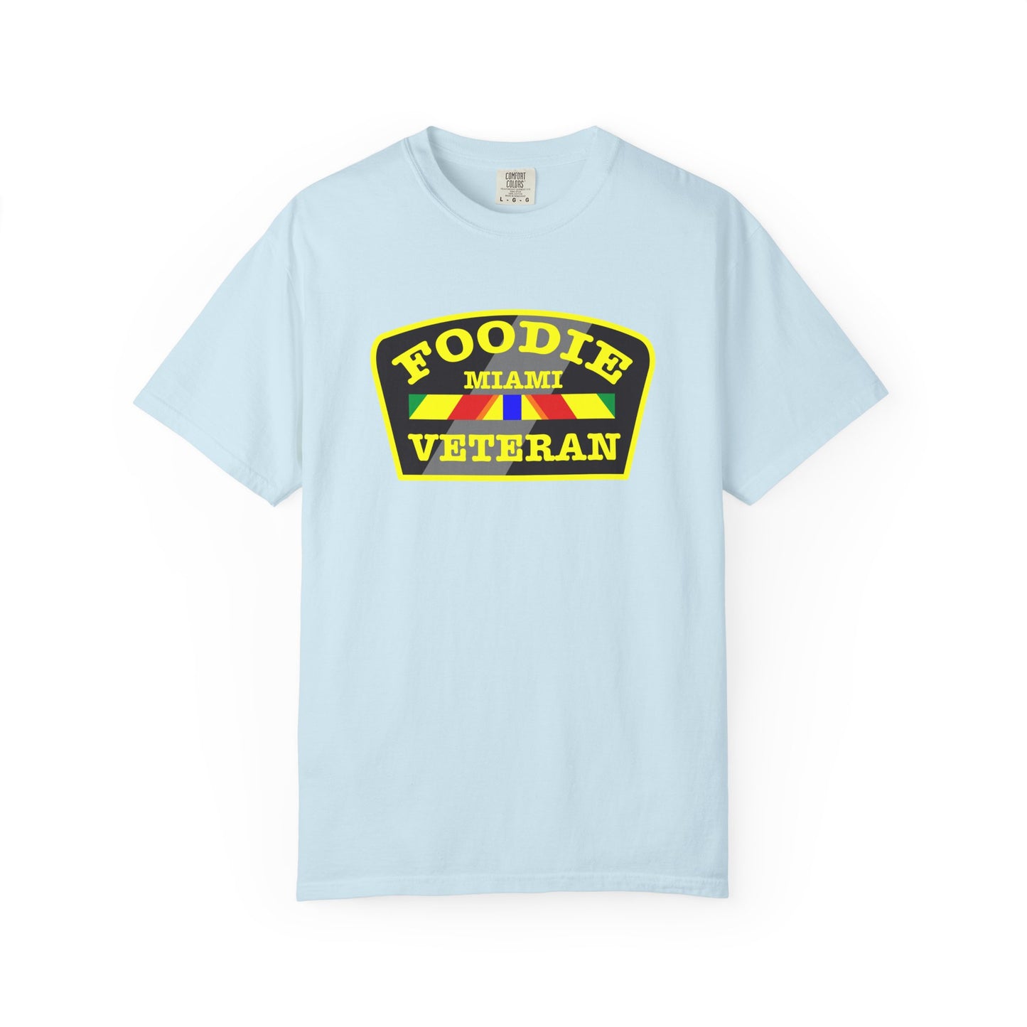 L.O.E.F Foodie Veteran MIAMI Unisex Tee Shirt (Yellow)