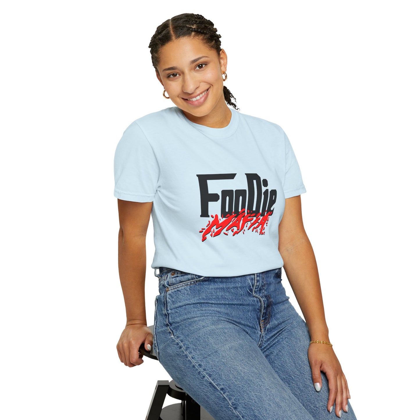 L.O.E.F Foodie Mafia Unisex Tee Shirt (Red)