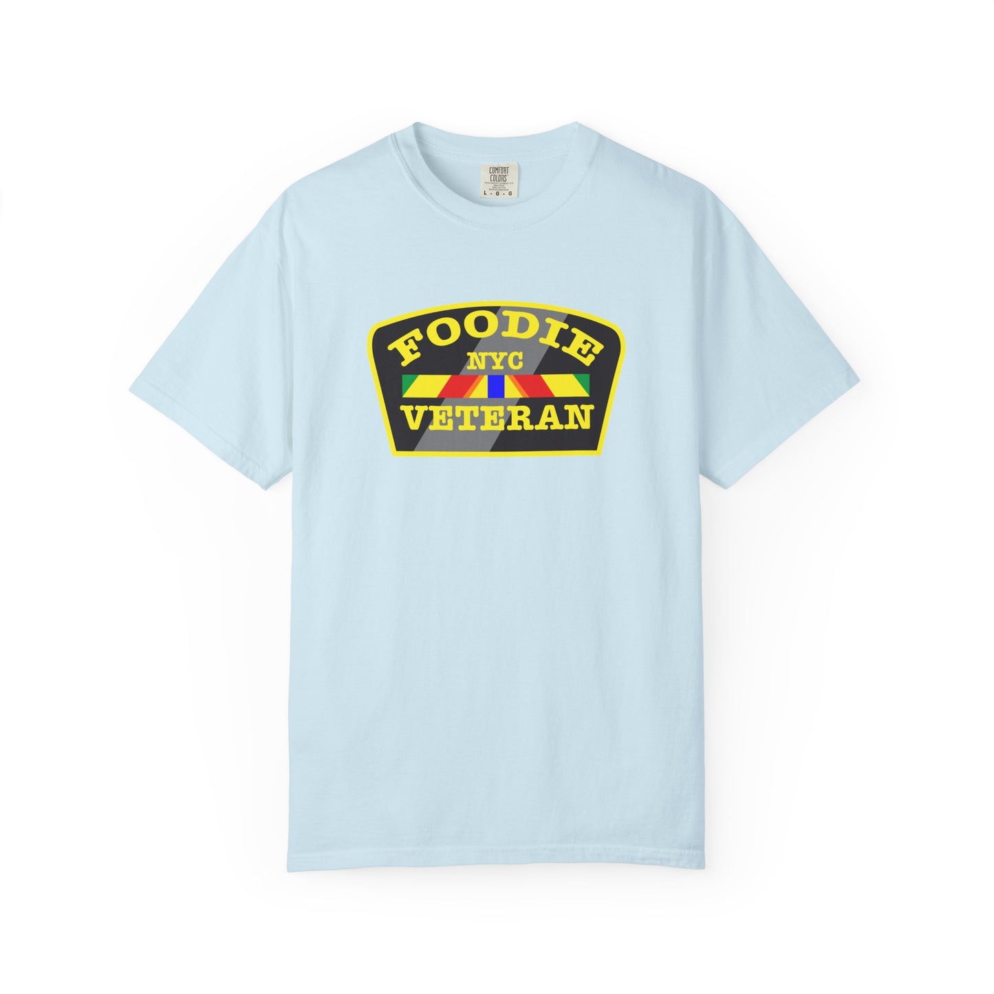 L.O.E.F Foodie Veteran NYC Unisex Tee Shirt (Yellow)